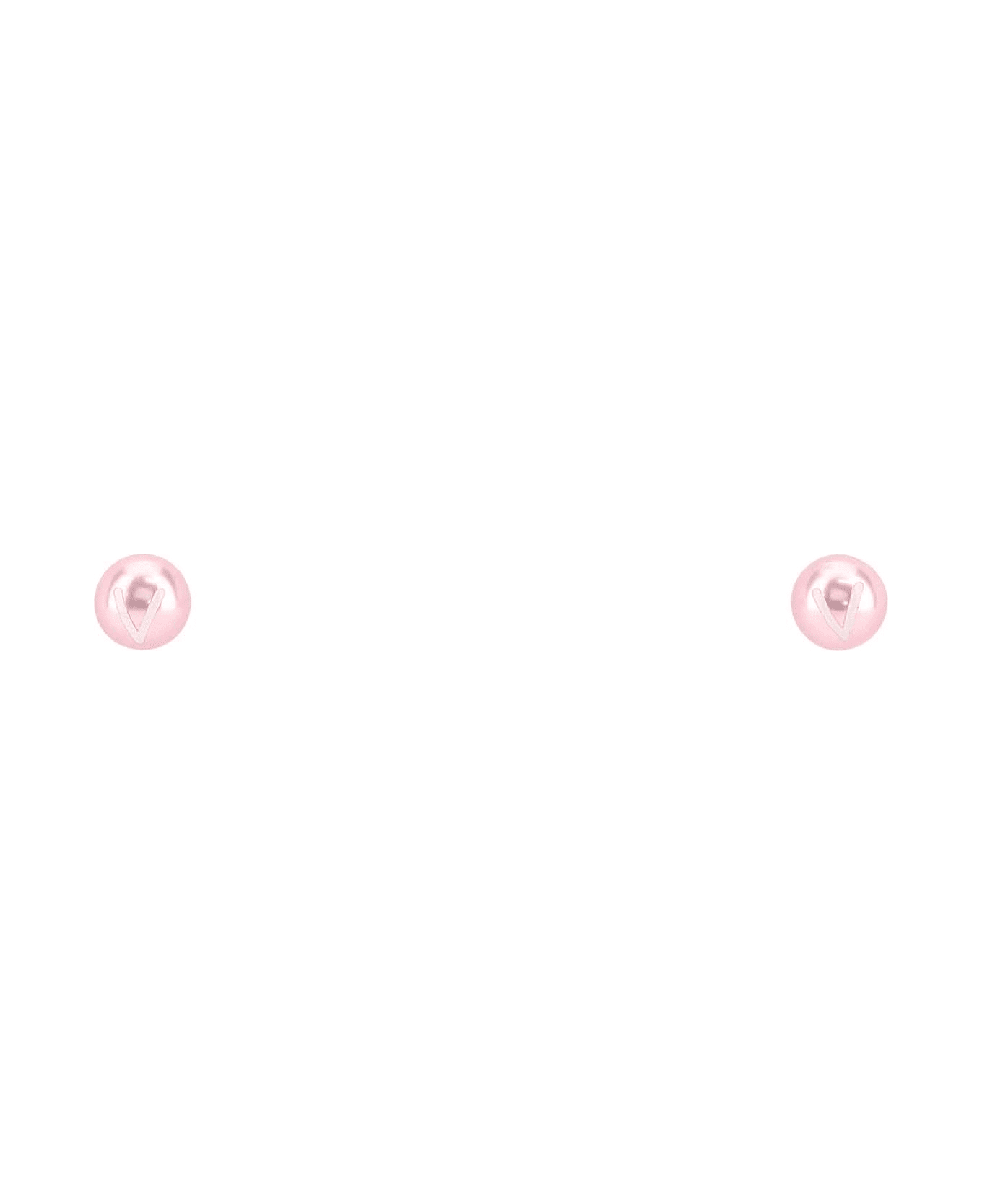 VTMNTS Pink Metal Earrings - BABYPINK