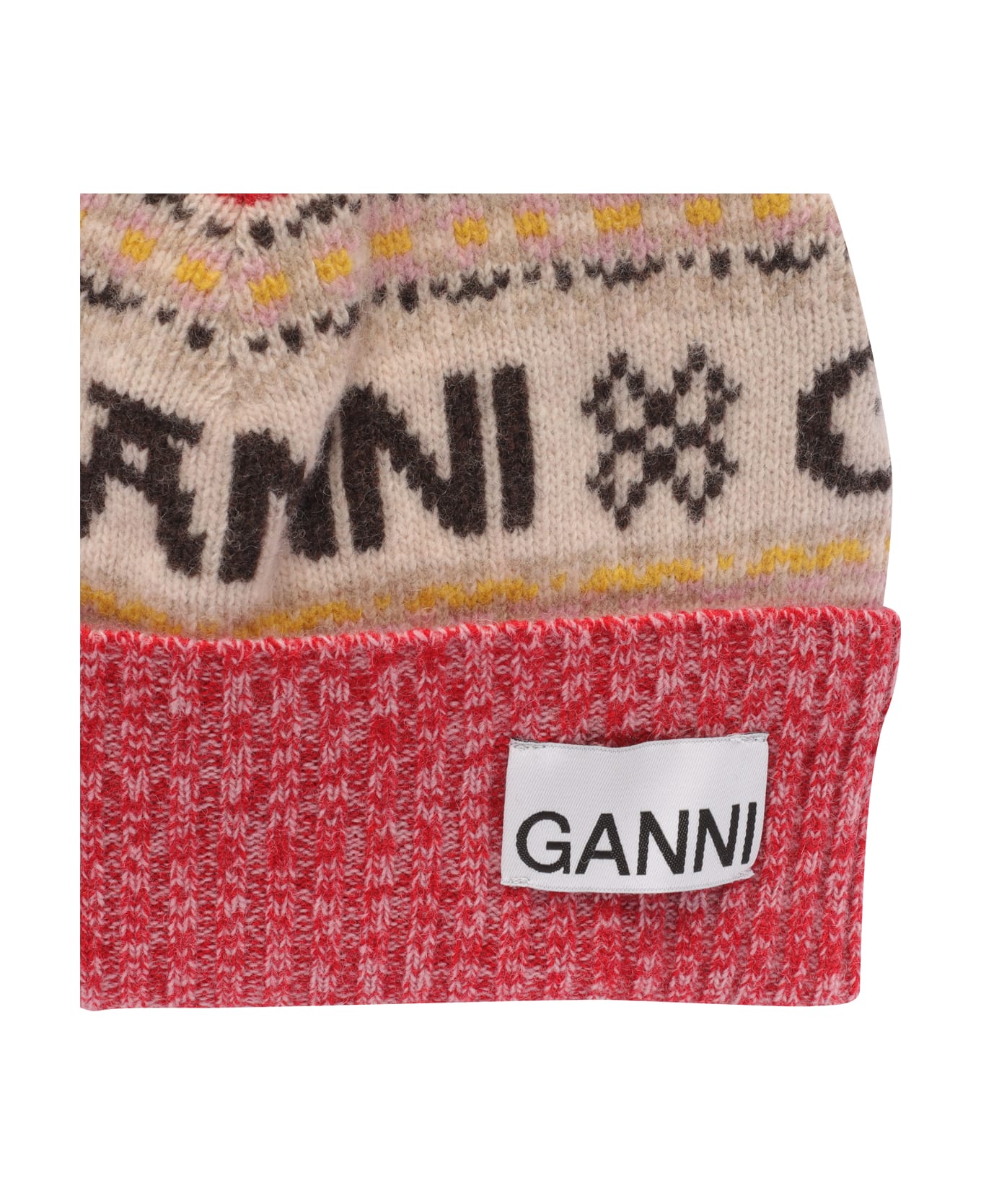 Ganni Beanie - MultiColour 帽子