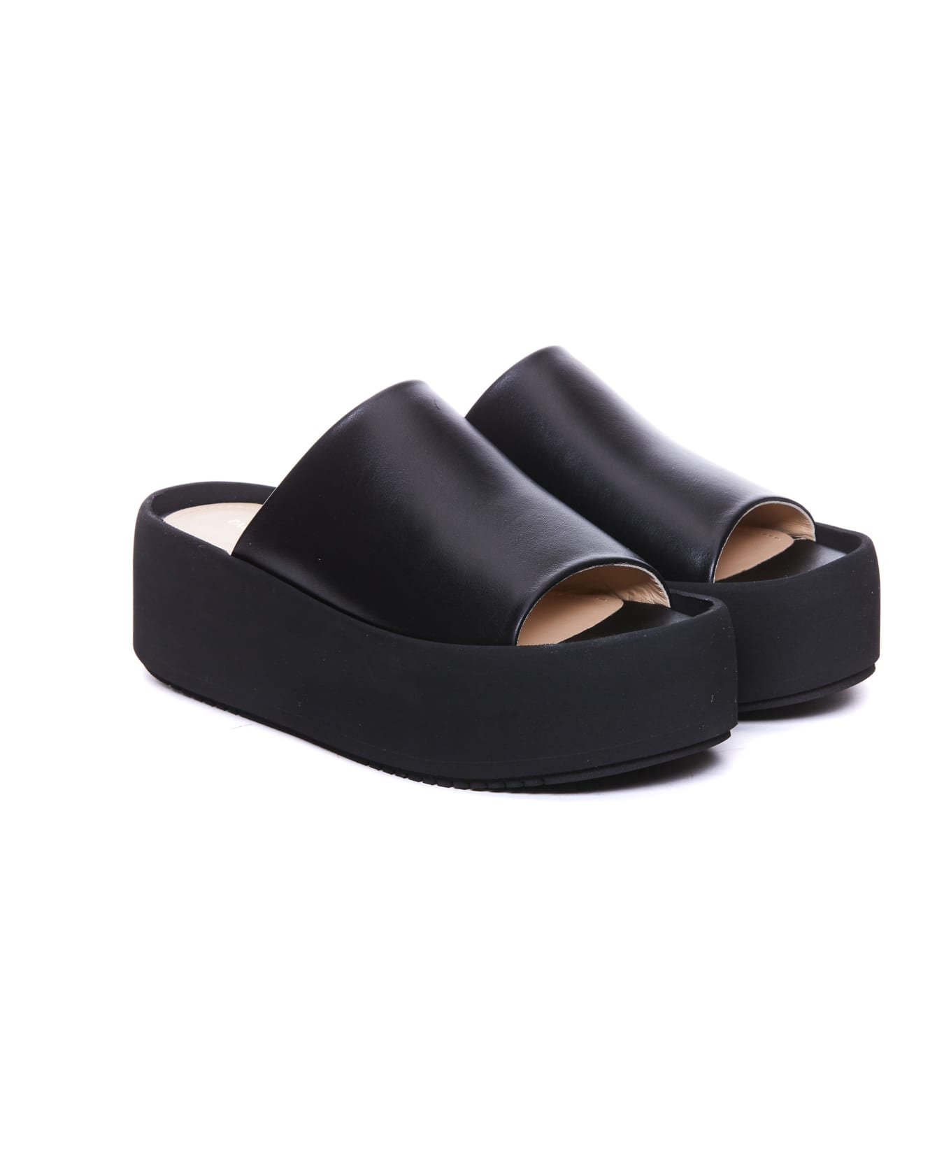 Paloma Barceló Minsi Platform Sandals - Black