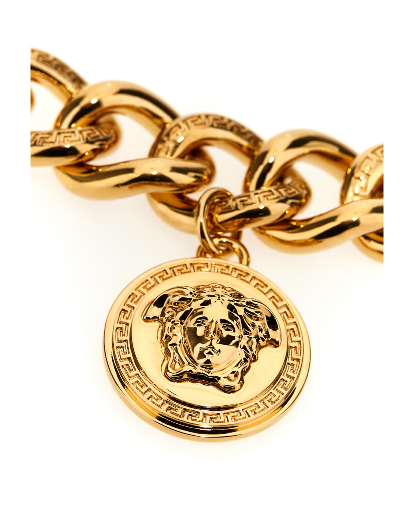 Versace 'medusa Chain' Bracelet - Gold