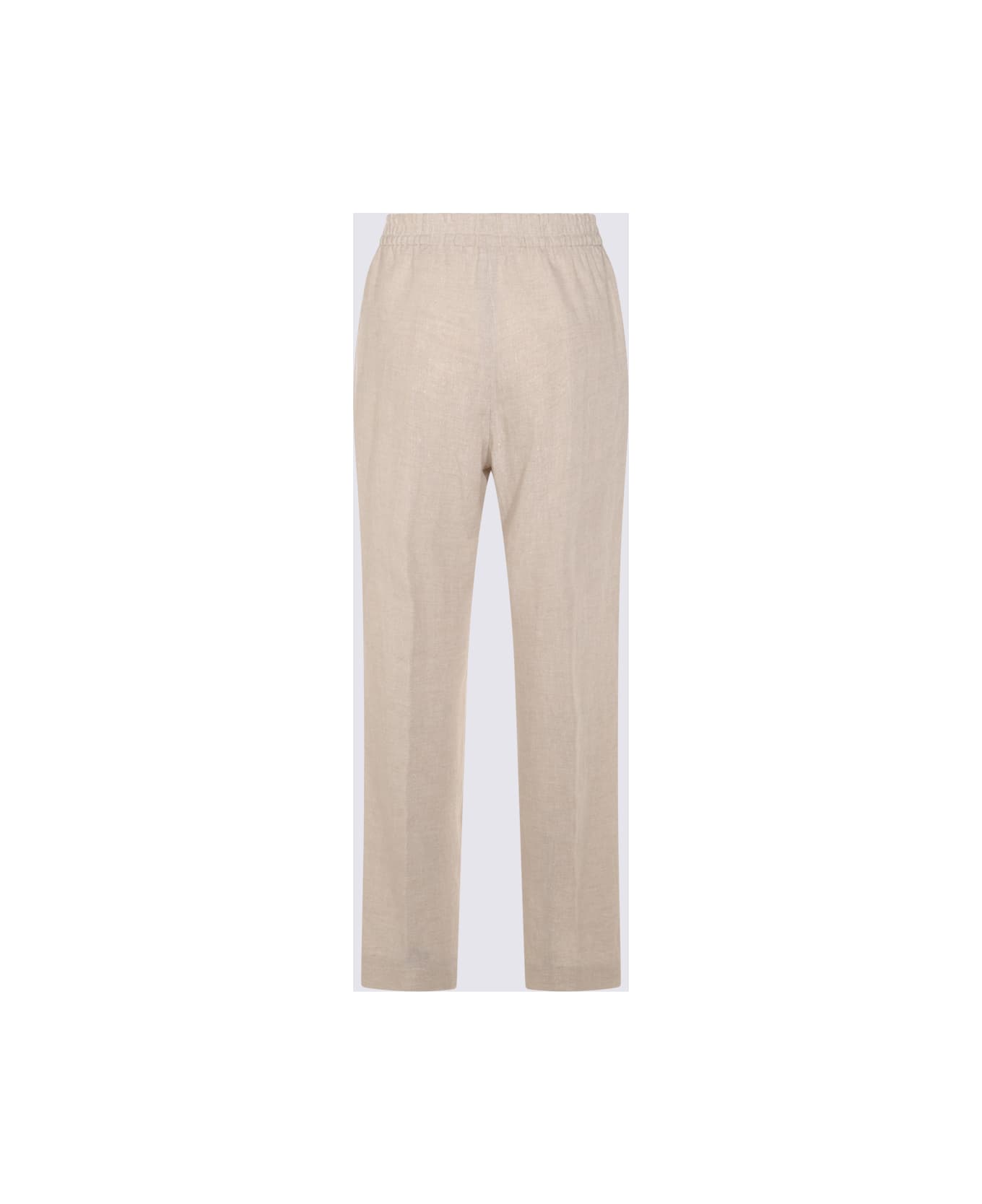 Eleventy Beige Linen Pants