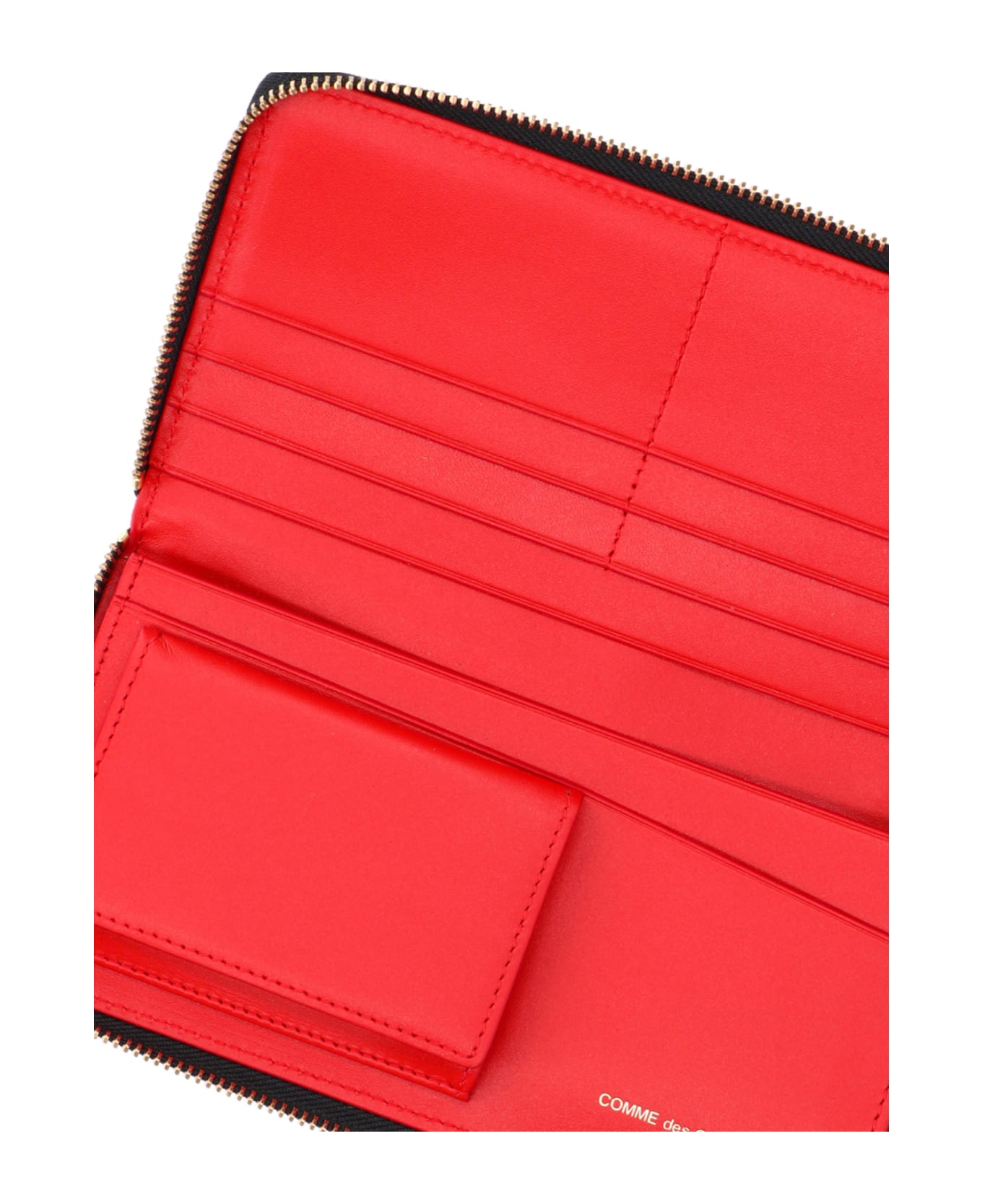Comme des Garçons Wallet Logo Wallet - Red 財布
