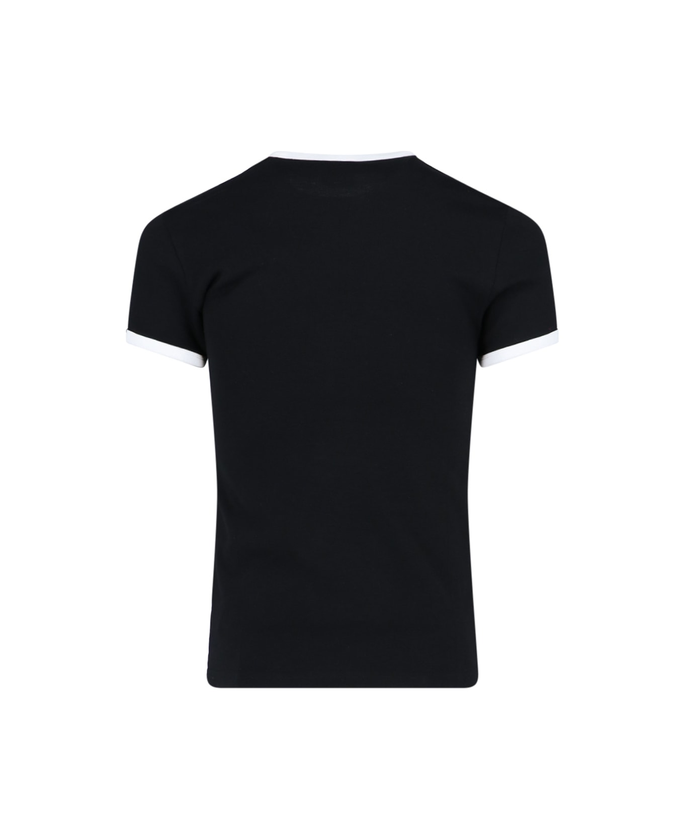 Courrèges 'bumpy Reedition' T-shirt - Black  