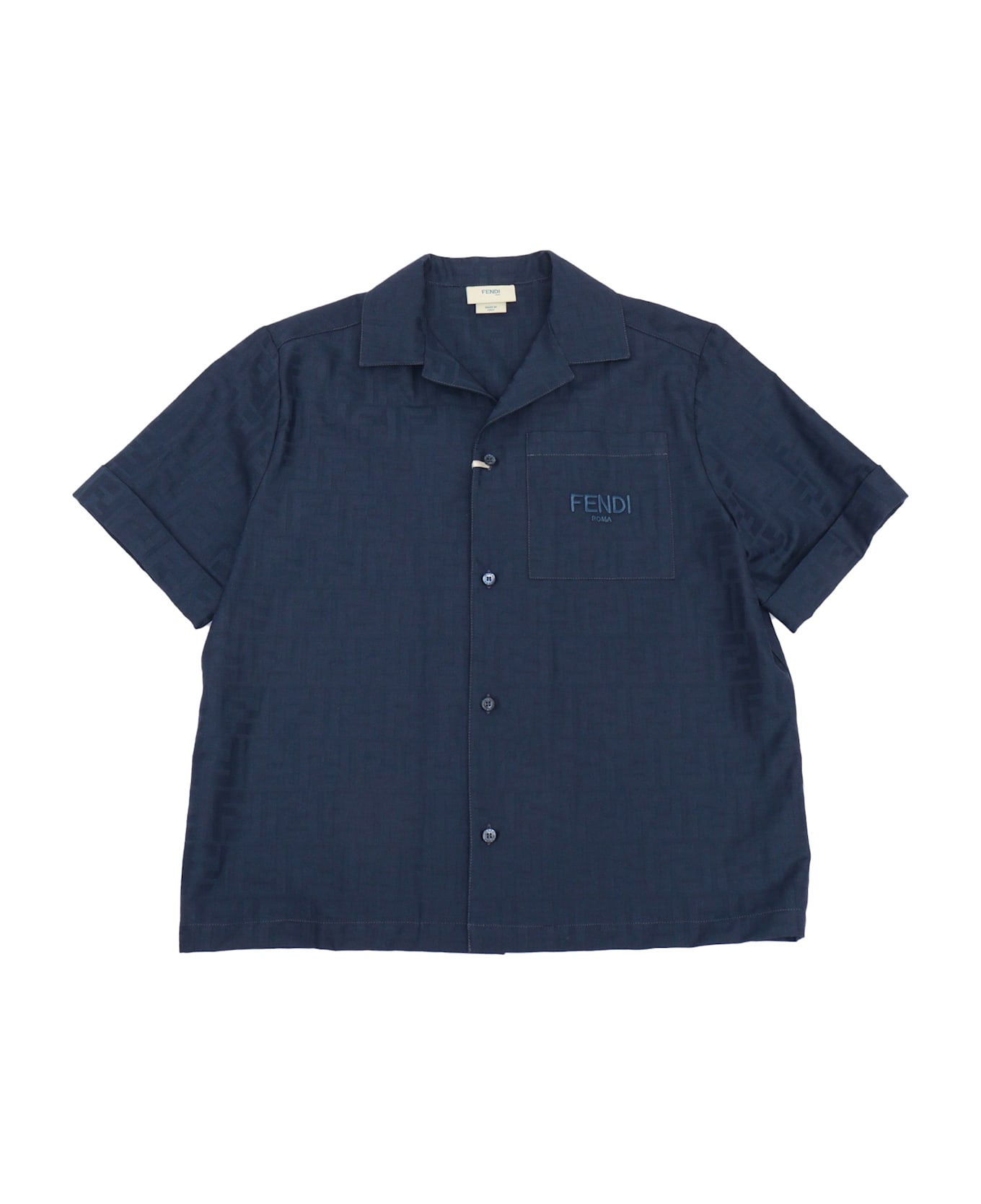 Fendi Ff Cotton Shirt - MULTICOLOR