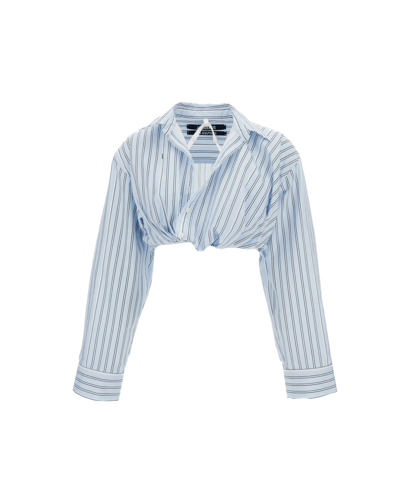 Jacquemus La Chemise Bahia Shirt - Print blue stripe シャツ