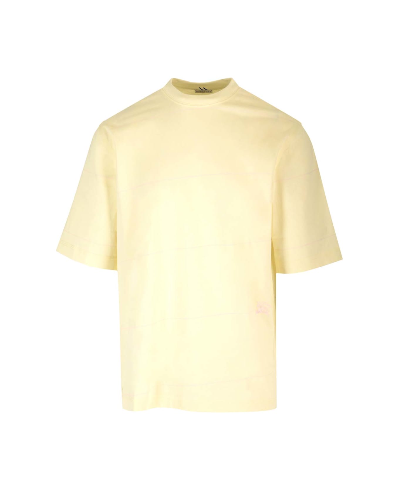 Burberry Cotton Jersey T-shirt - Yellow