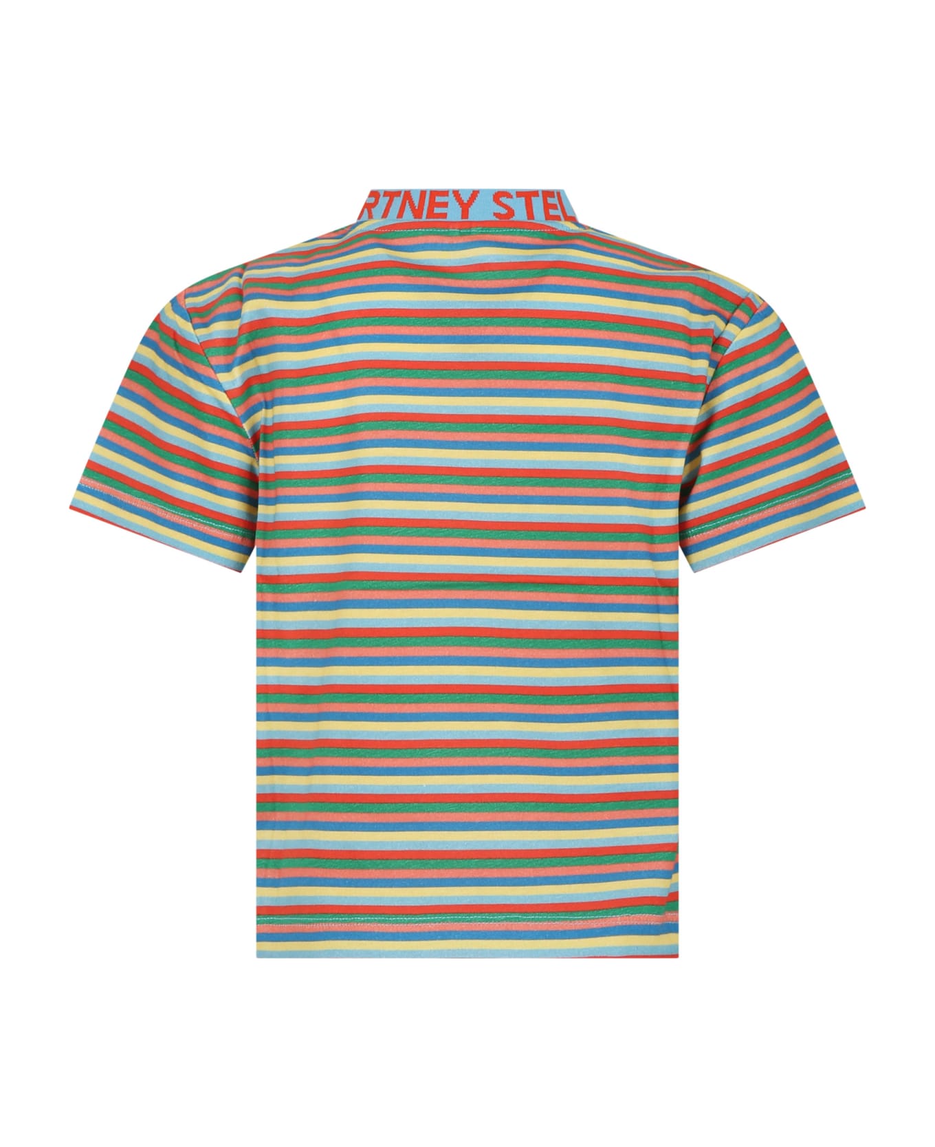 Stella McCartney Kids Multicolor T-shirt For Kids With Logo - Multicolor