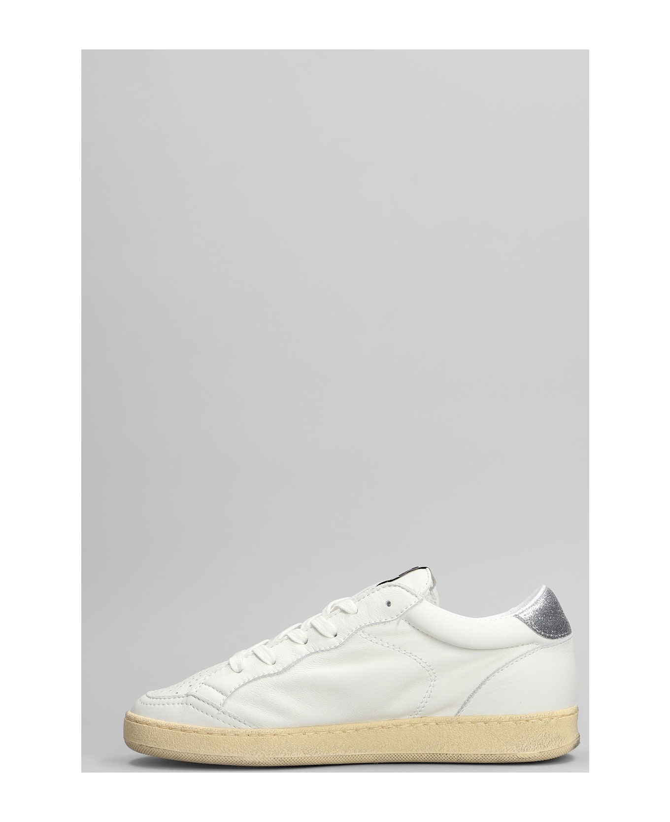 AMA-BRAND Sneakers In White Leather - white