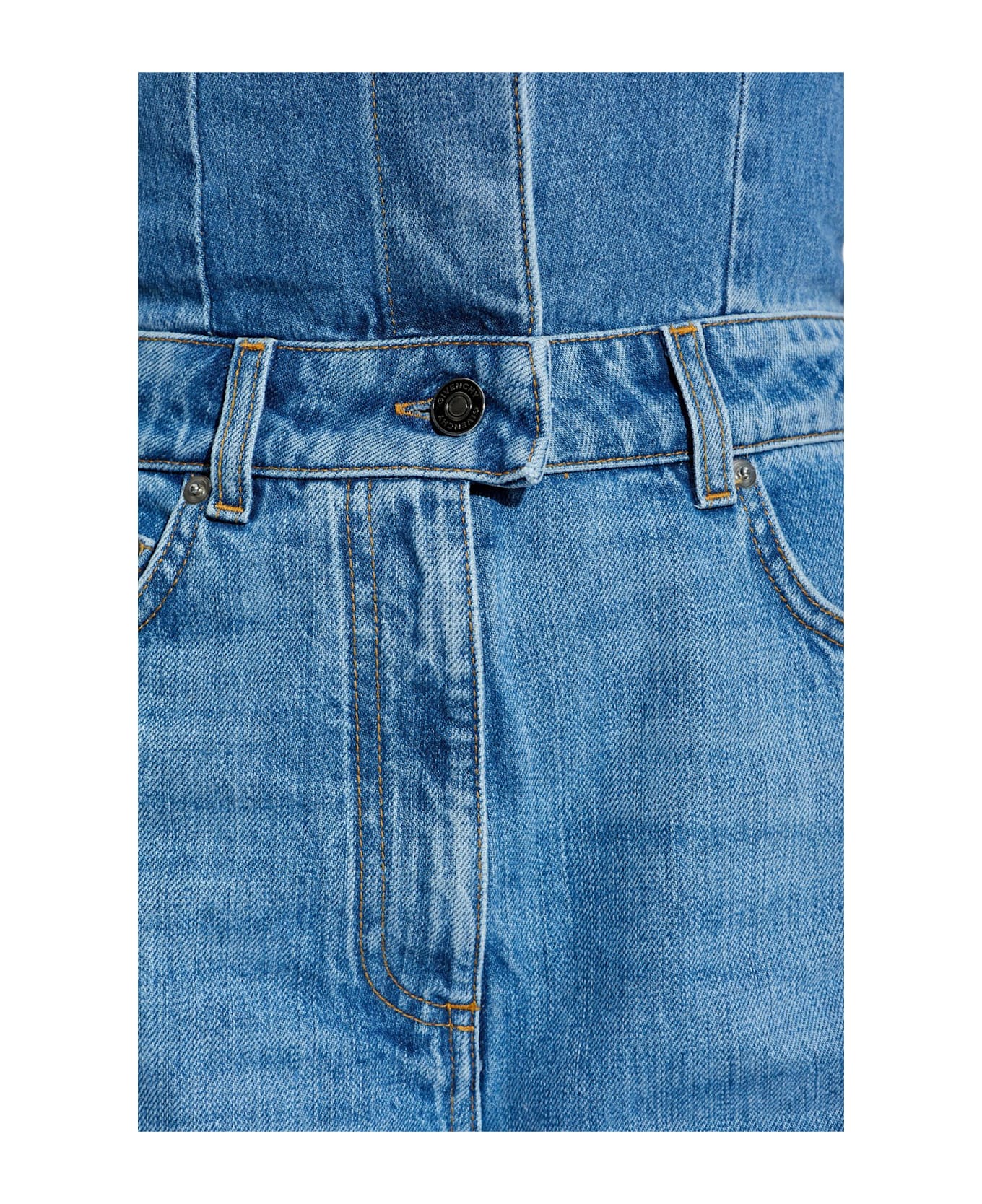 Givenchy Denim Jumpsuit - Blue