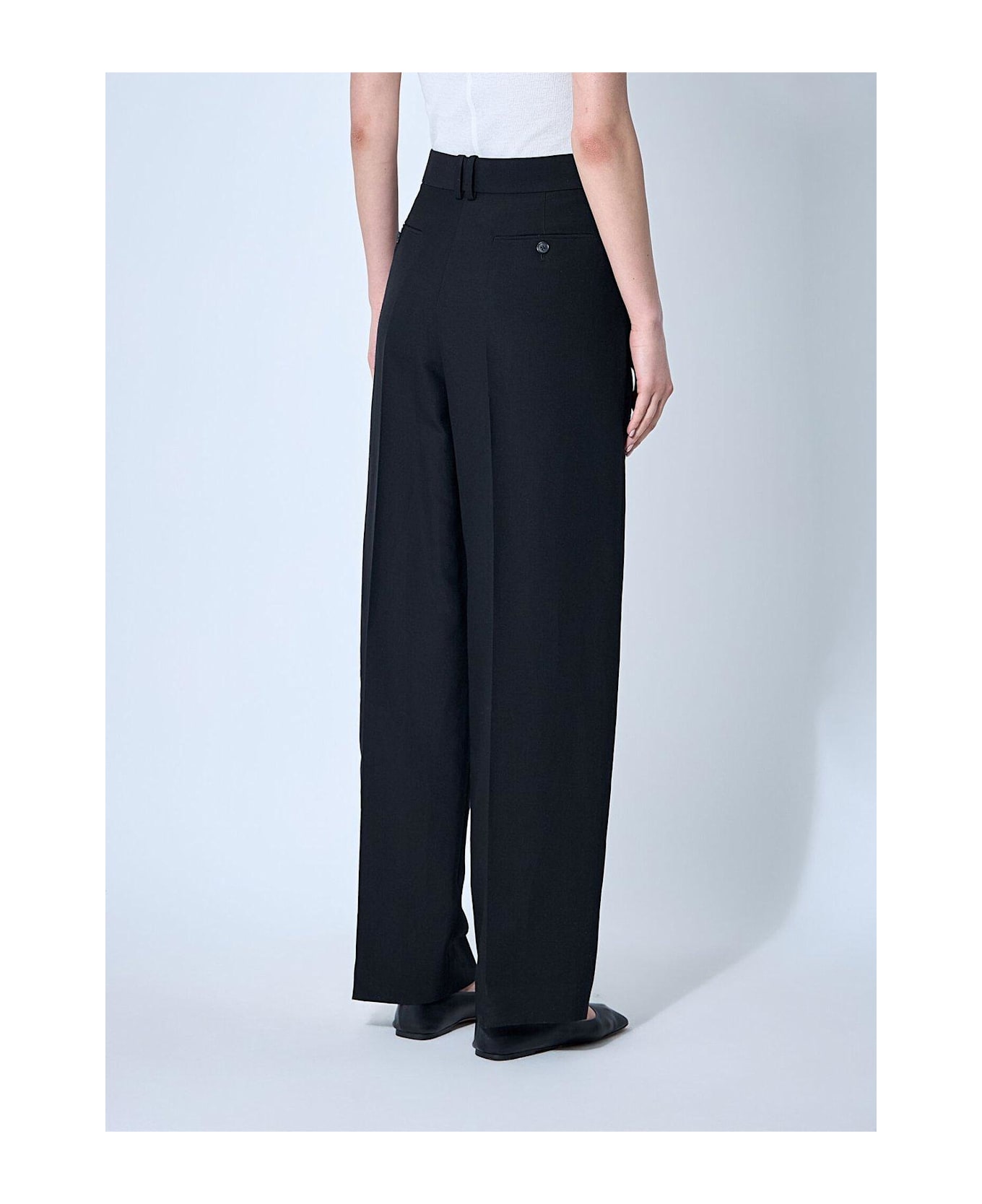 The Row Lilas Pants - BLK BLACK