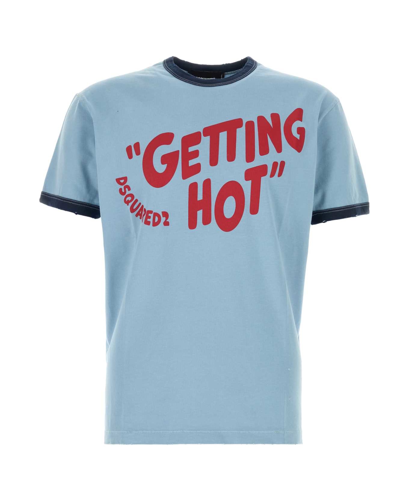 Dsquared2 Cool Fit Tee - LIGHTBLUE