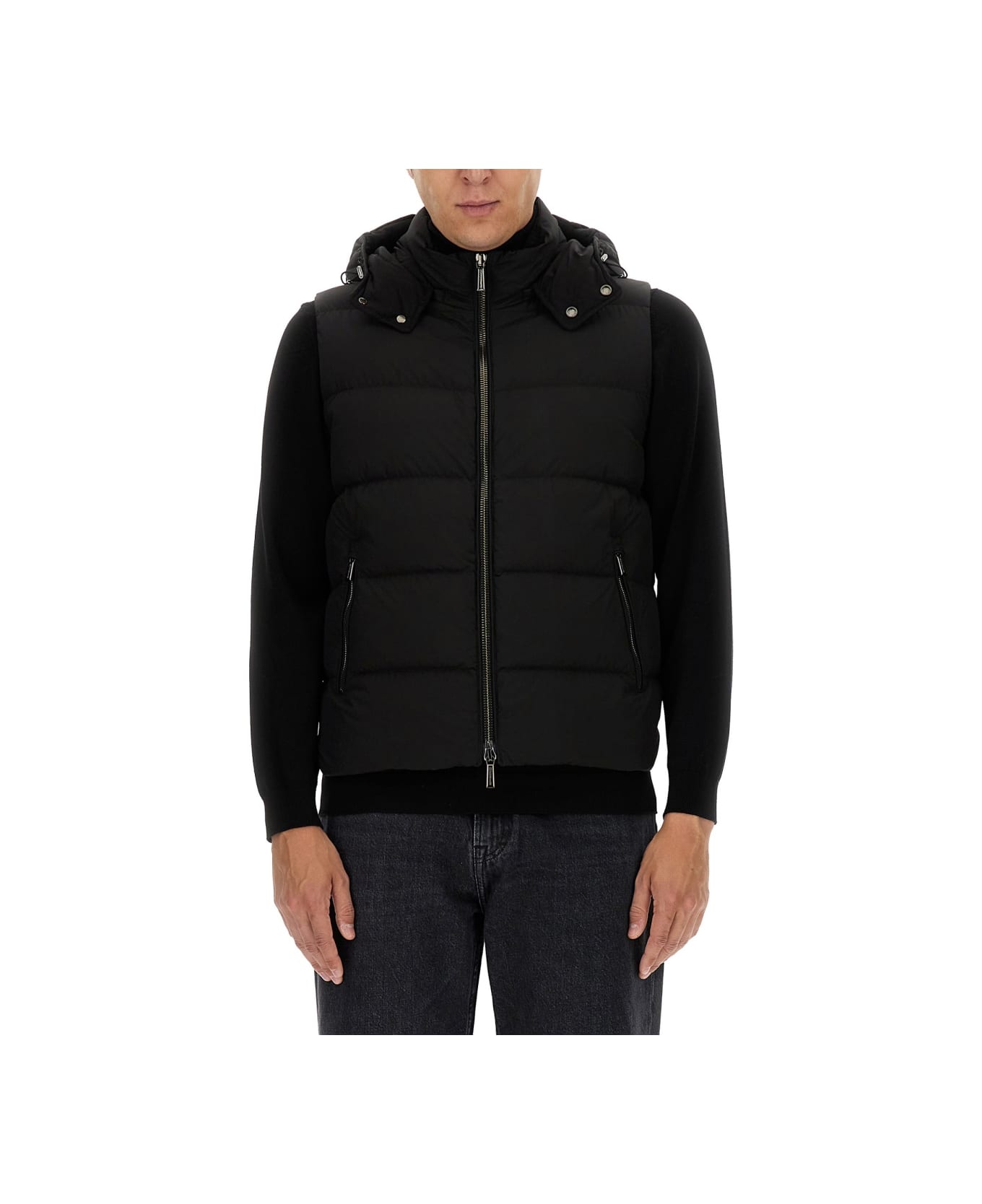 Moorer Fire-skt Vest. - BLACK