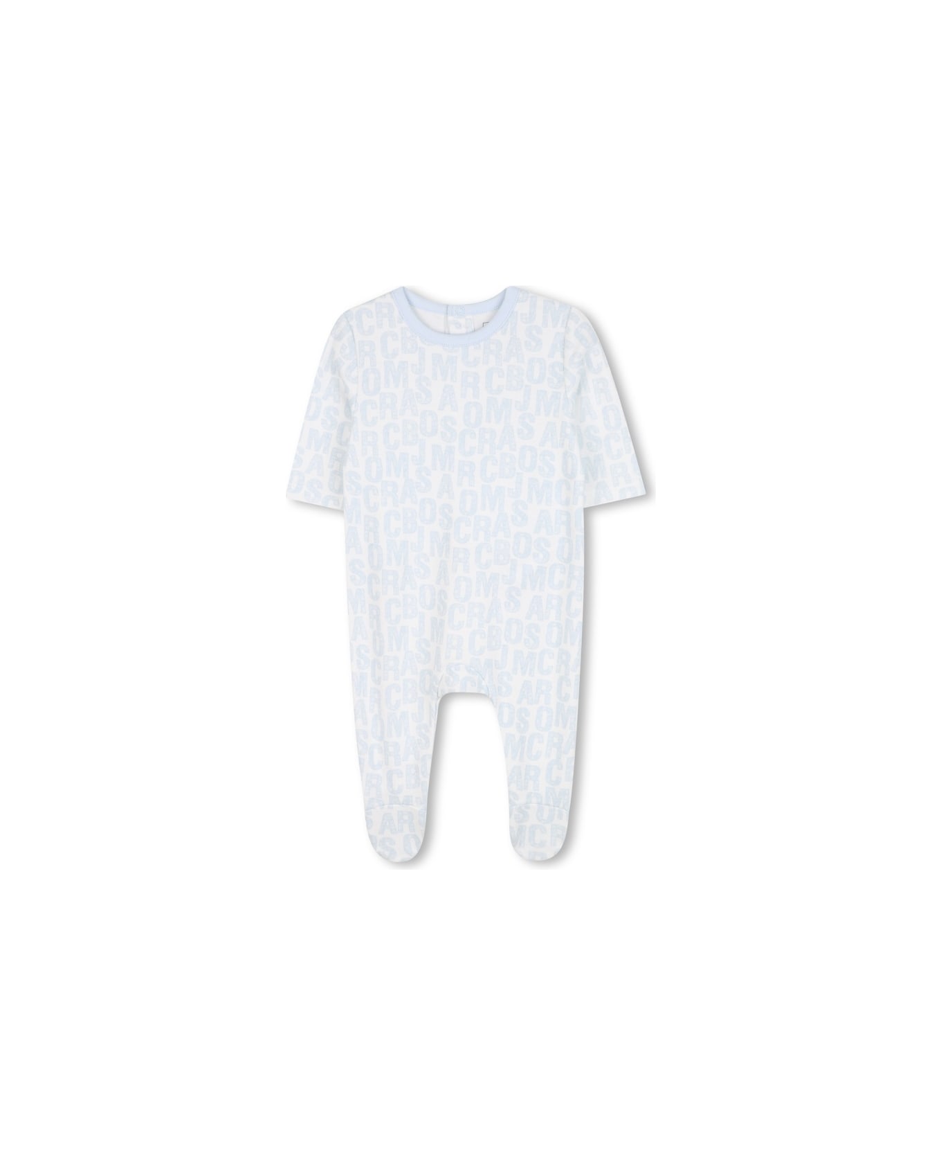 Marc Jacobs Pajama Set With Gag And Hat - BLUE