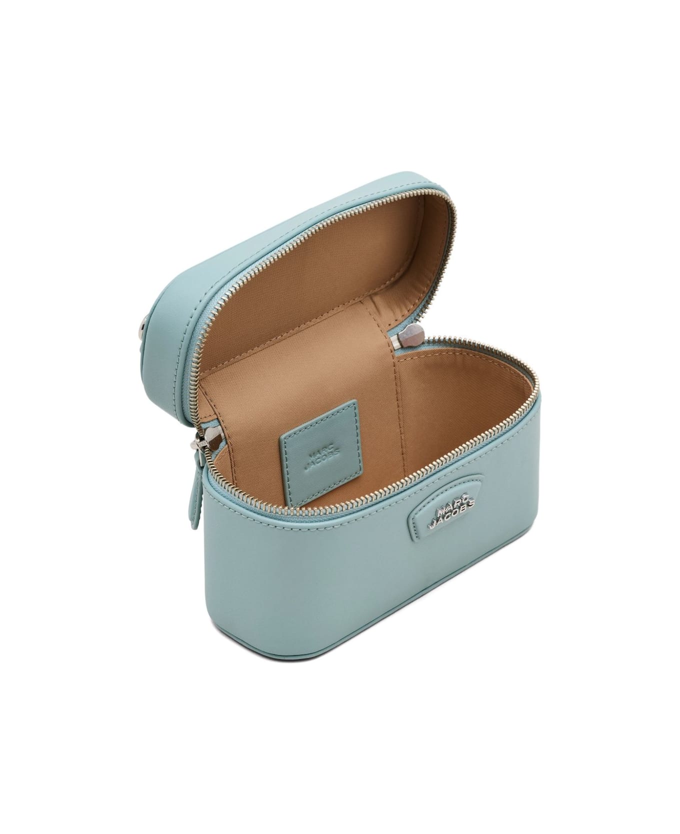 Marc Jacobs The Vanity Leather Crossbody Bag - Clear Blue