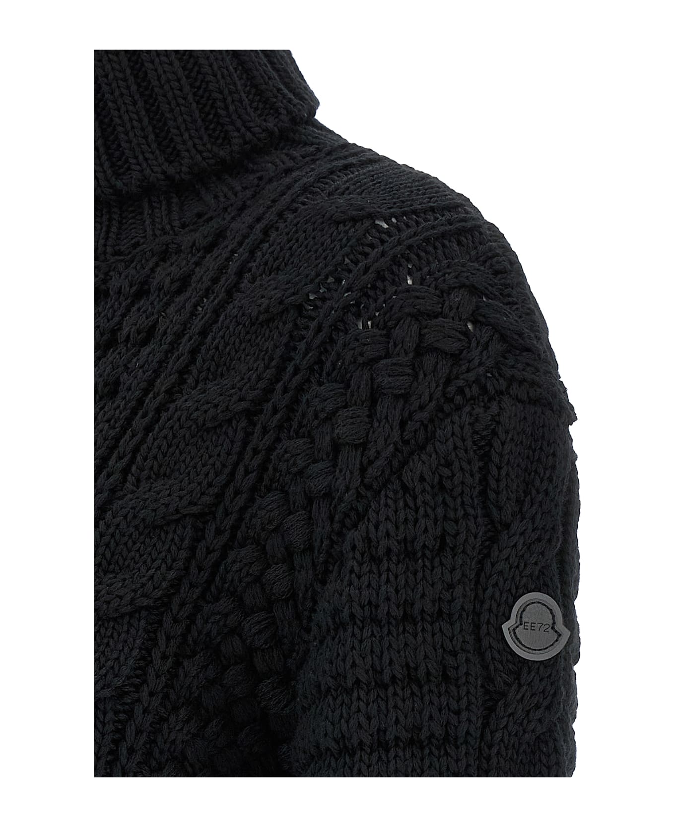 Moncler Genius Moncler X Edward Enninful Tricot Turtleneck Sweater - Black