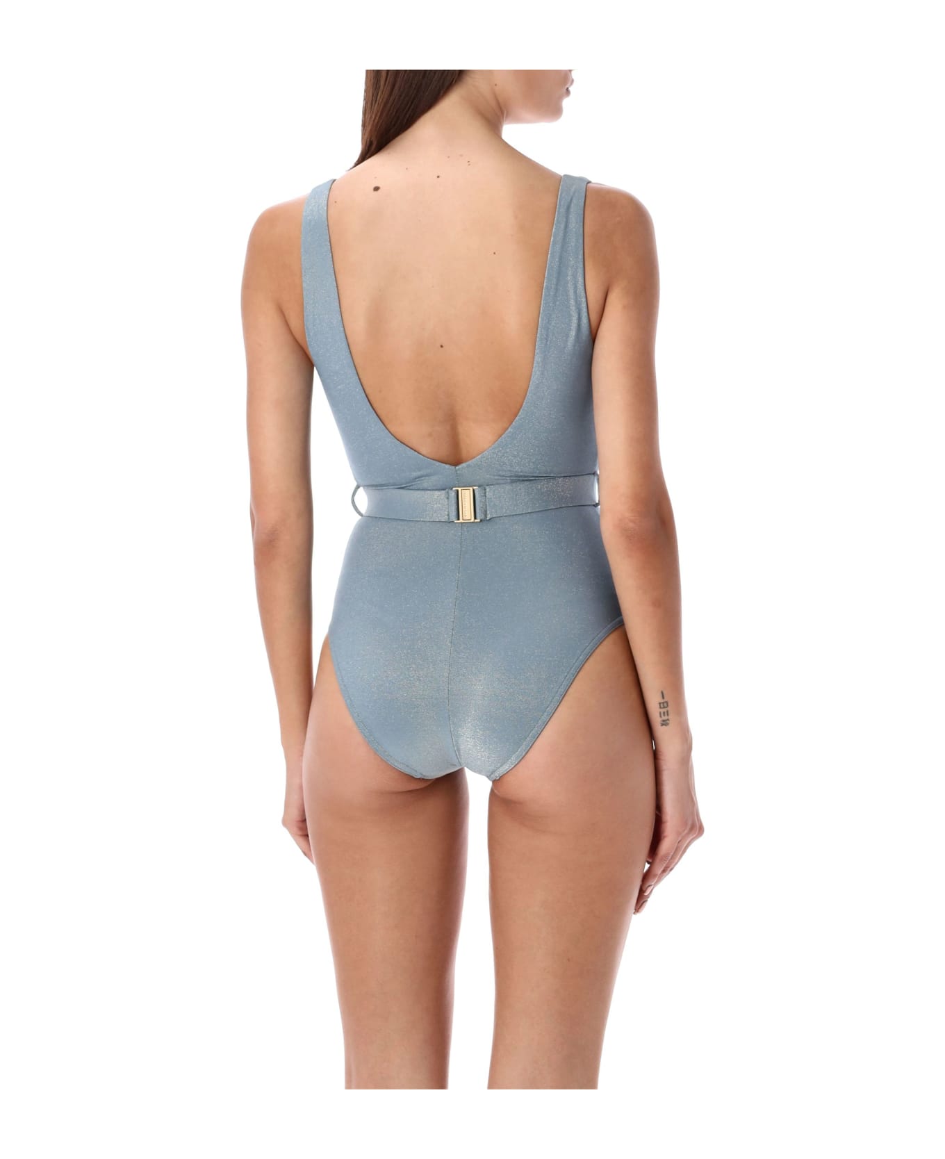 Zimmermann Swimsuit Waverly - SKY BLUE