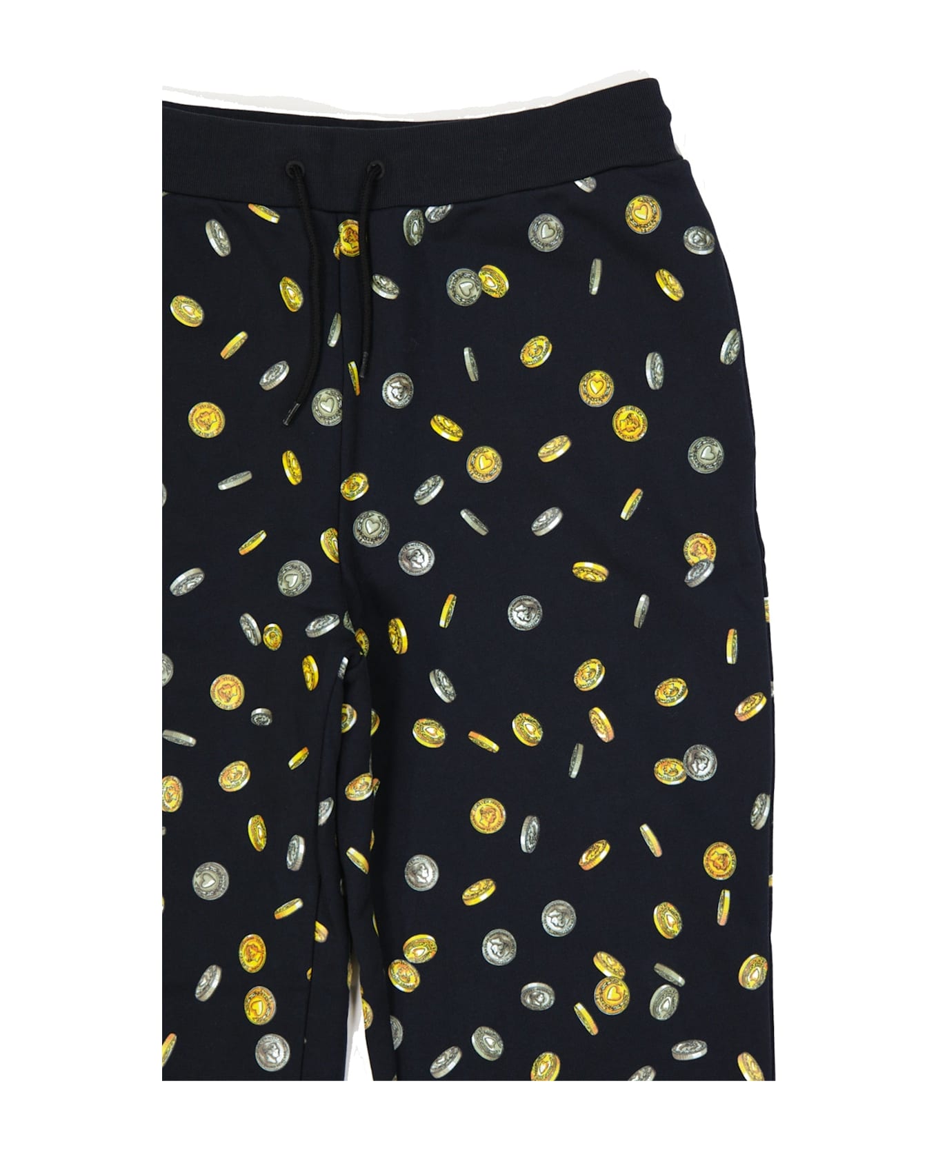 Moschino Couture Cotton Printed Sweatpants - Black