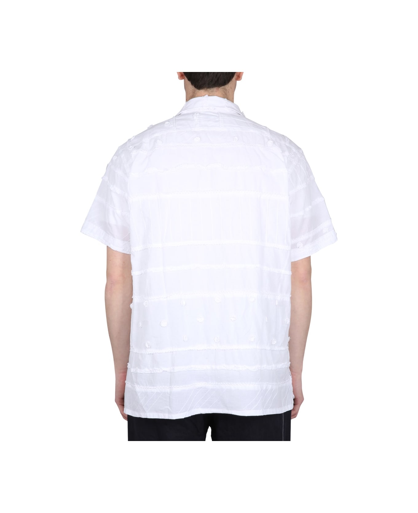Engineered Garments Shirt With Embroidery - WHITE
