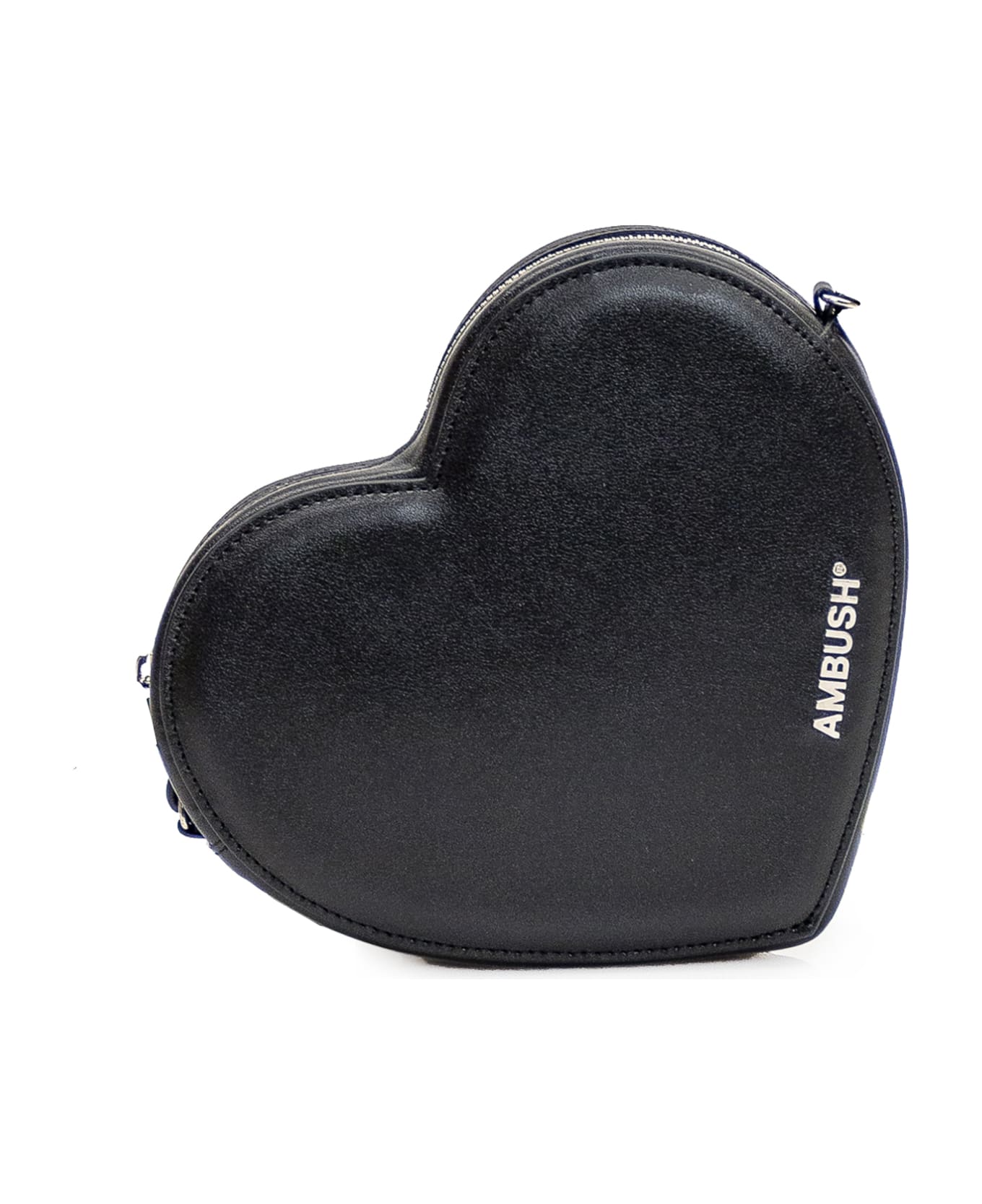 AMBUSH Flat Heart Crossbody Bag - Black No Color