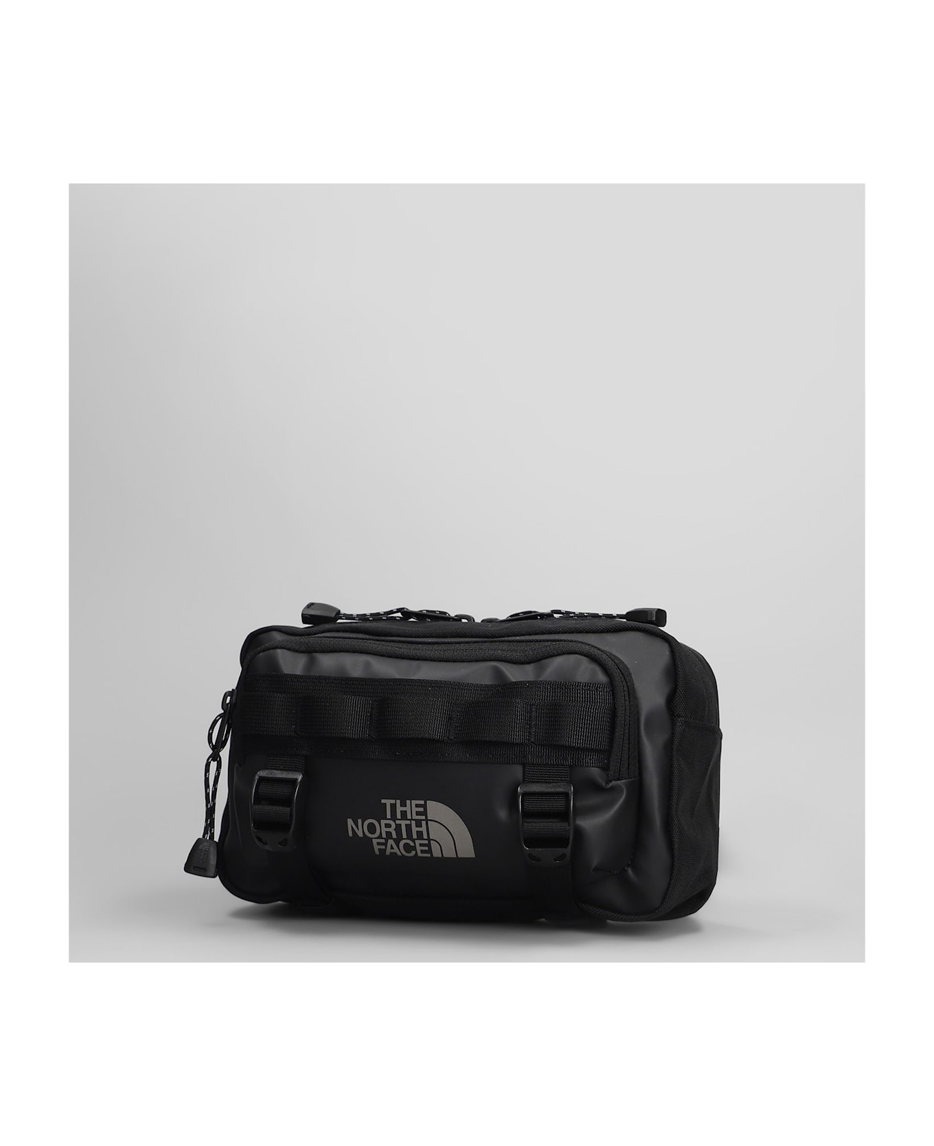 The North Face Base Camp Lumbar Waist Bag In Black Polyester - black