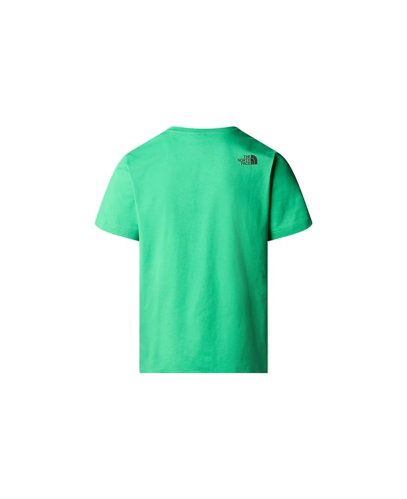 The North Face Logo Printed Crewneck T-shirt - Optic emerald