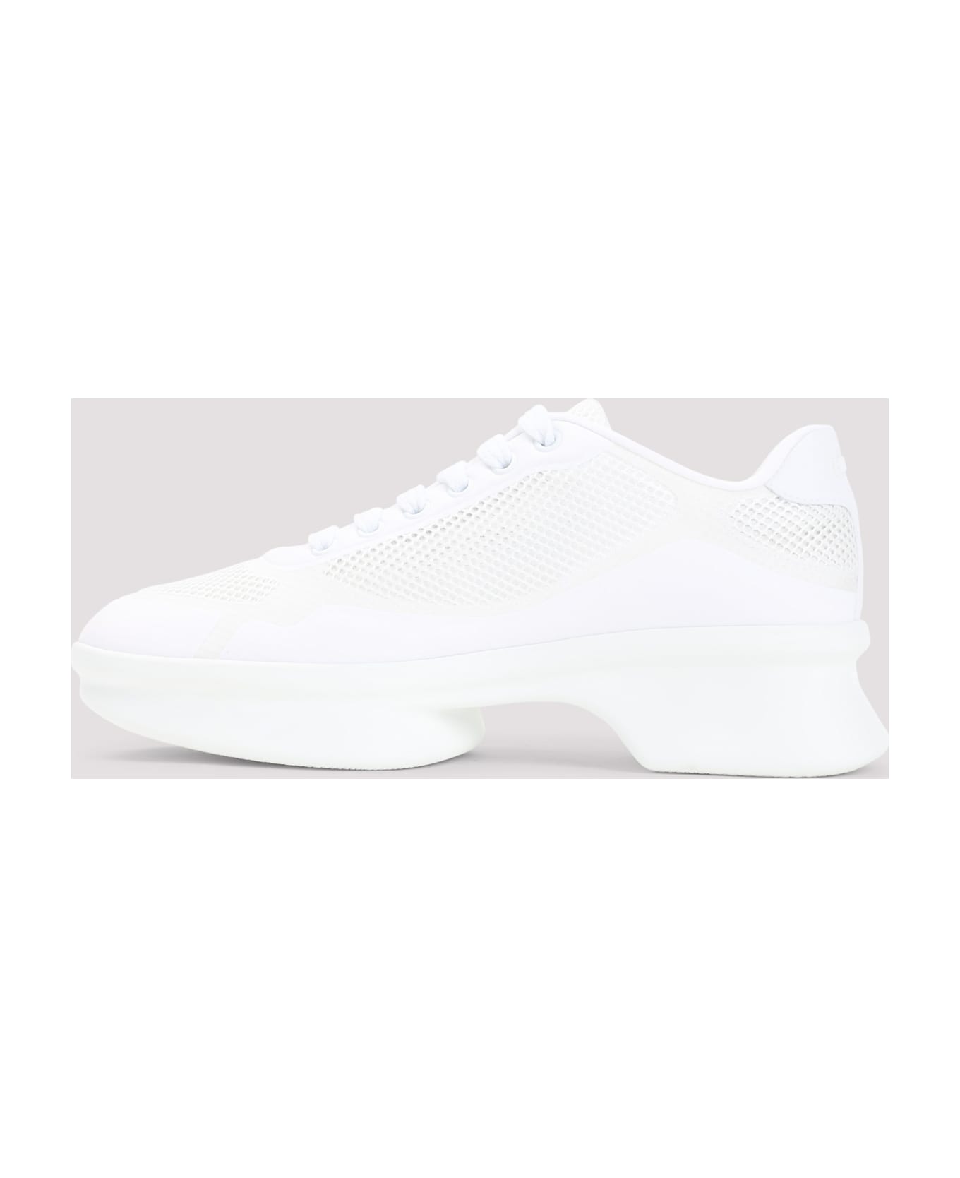 Prada Prads Wavy Sneakers - Bianco