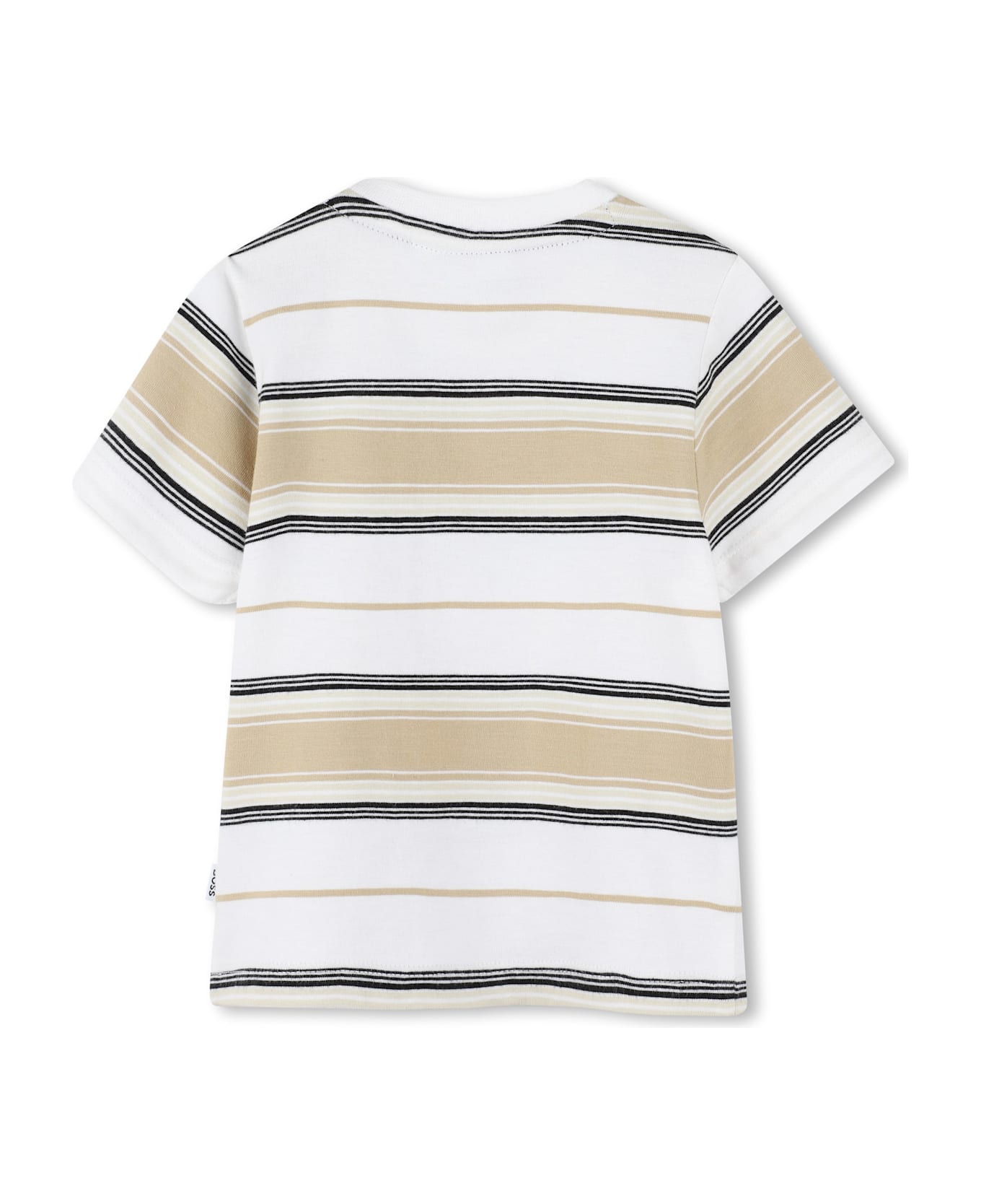 Hugo Boss T-shirt Con Logo - Beige