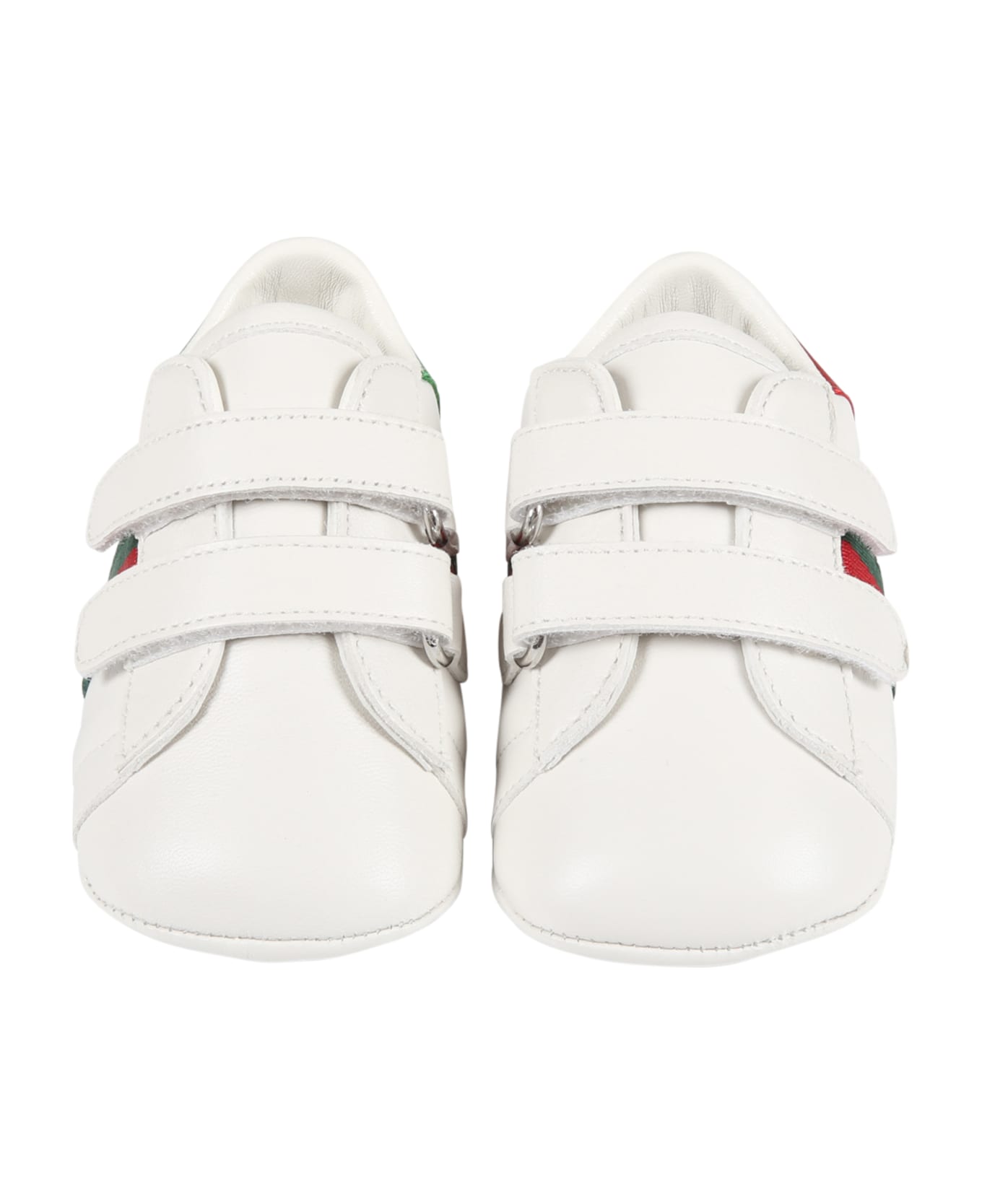 Gucci White Sneakers For Baby Kids
