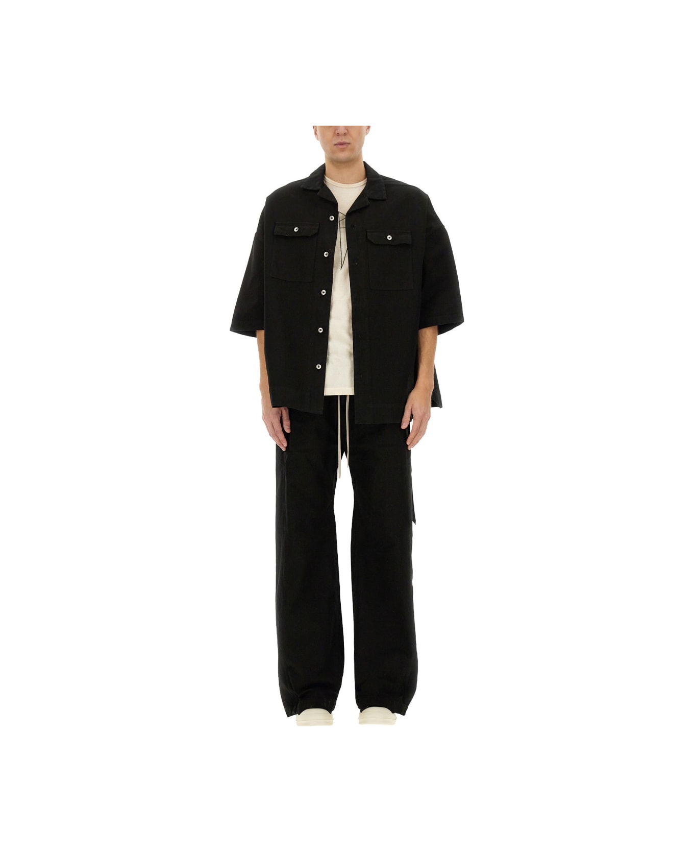 DRKSHDW "magnum Tommy" Shirt - BLACK