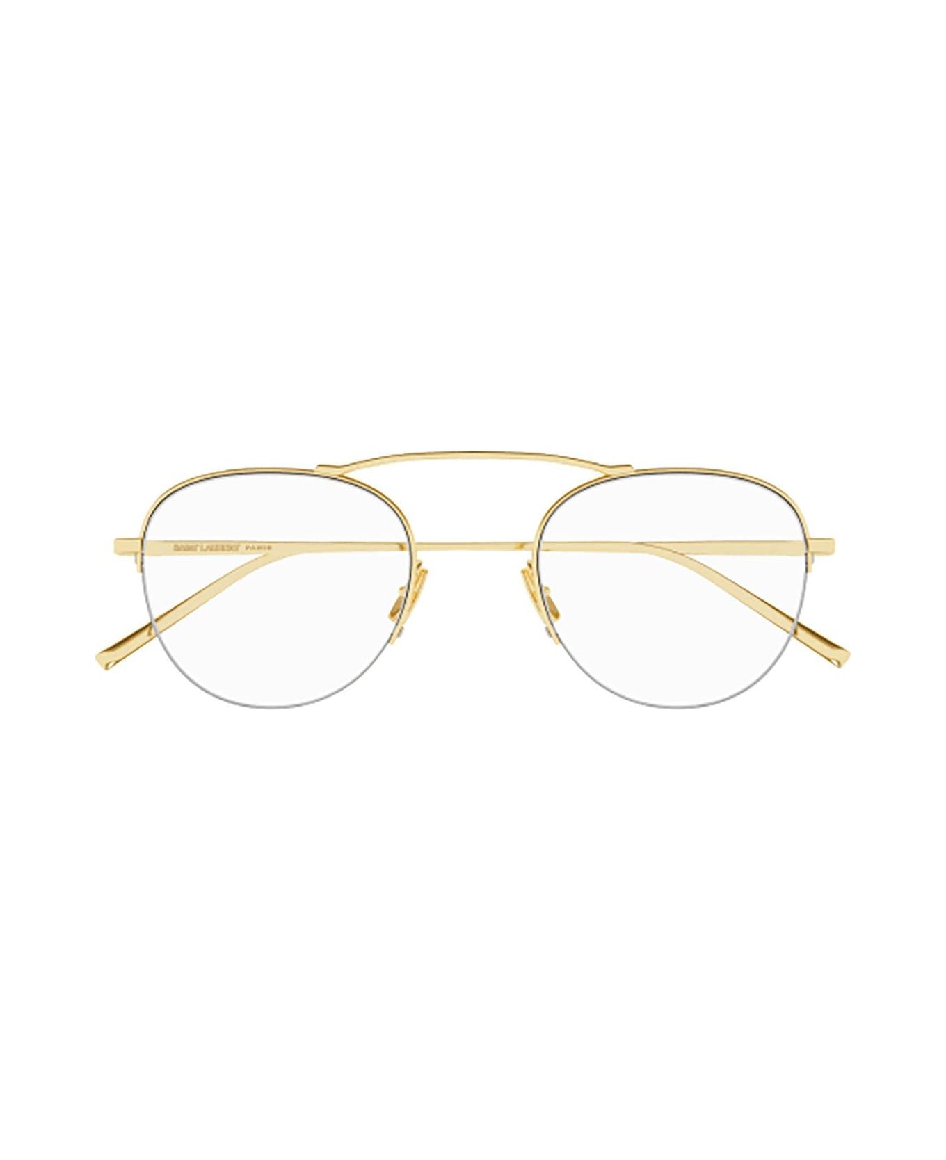Saint Laurent Eyewear Round Frame Glasses - 002 Куртка yves saint laurent python
