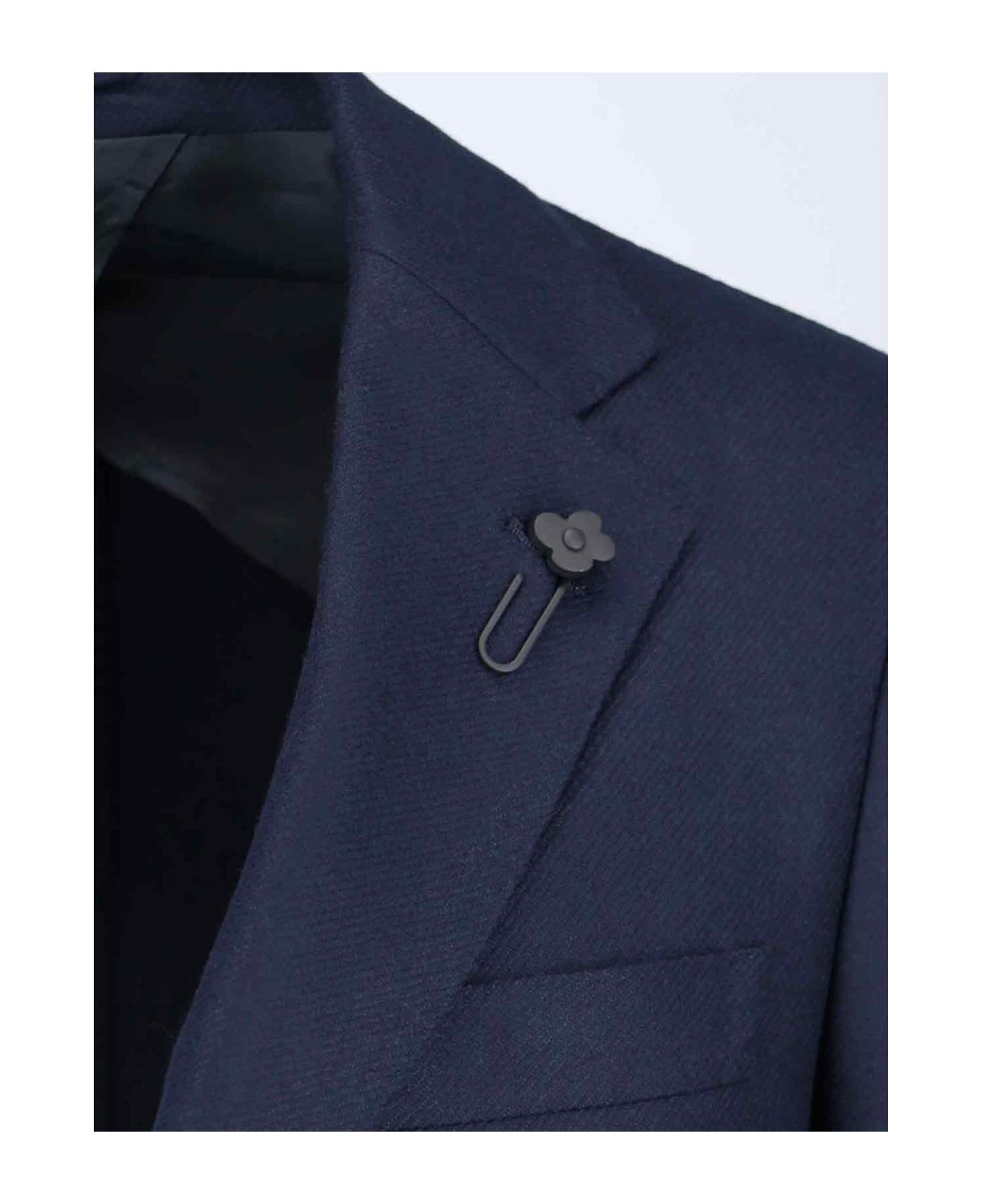 Lardini Single-breasted Blazer - Blue