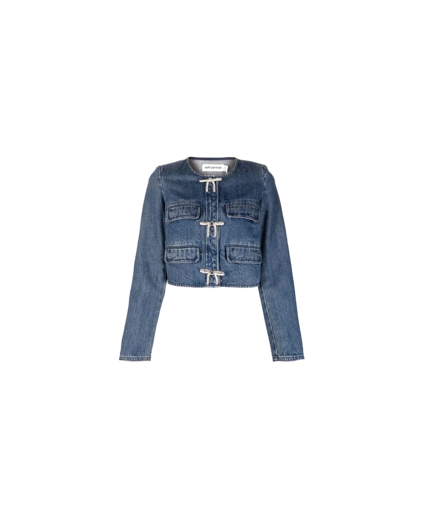 self-portrait Denim Jacket | italist