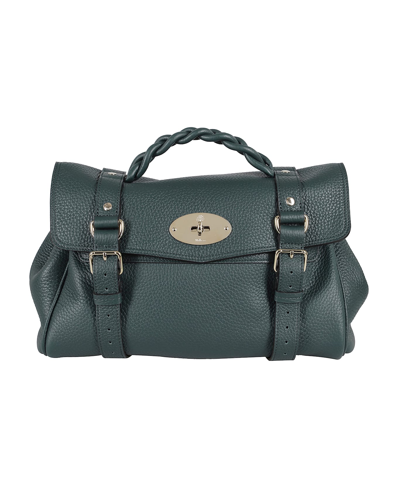 Mulberry Alexa Heavy Grain - Mulberry Green