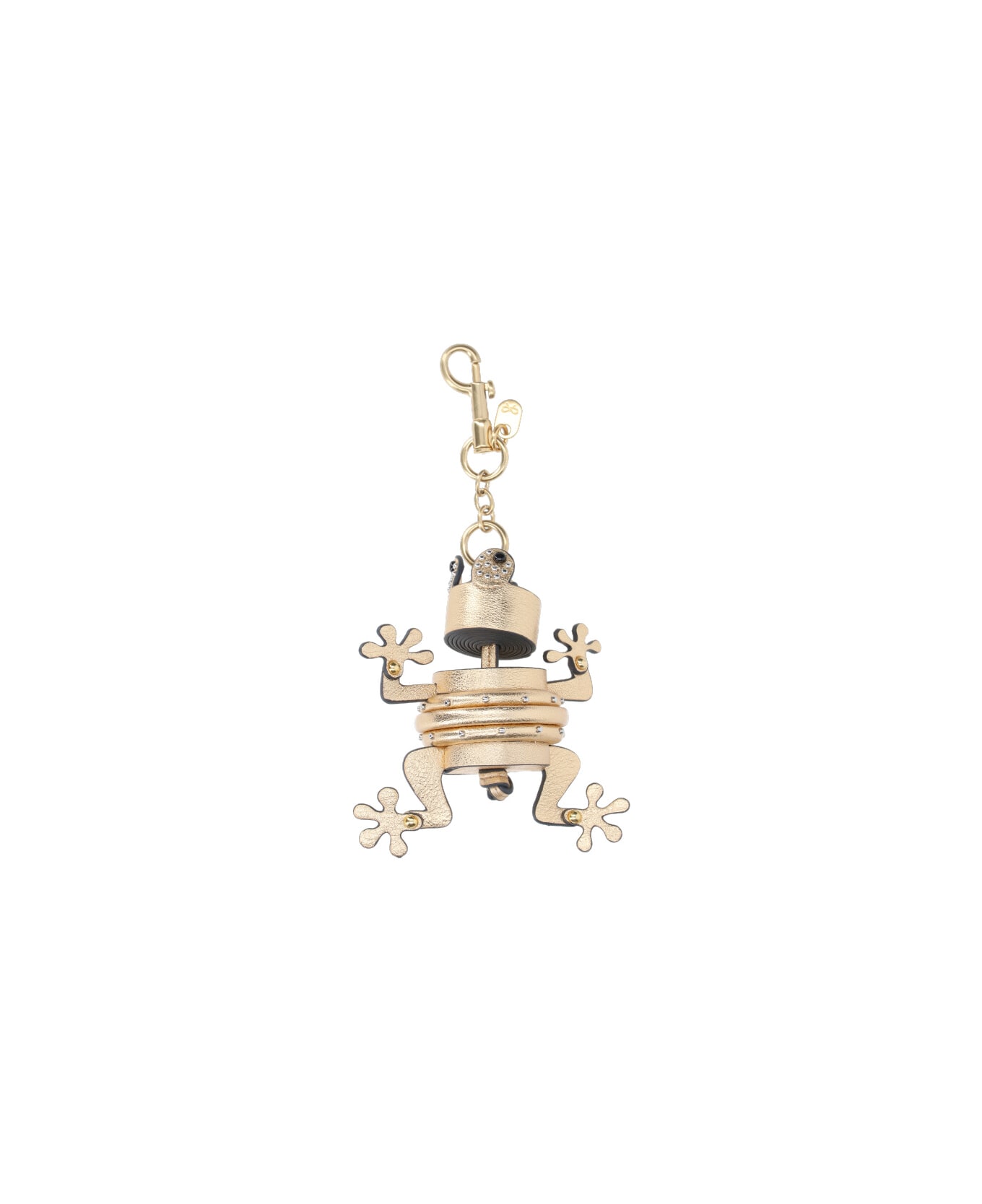Anya Hindmarch 'frog' Keyring Charm - Gold