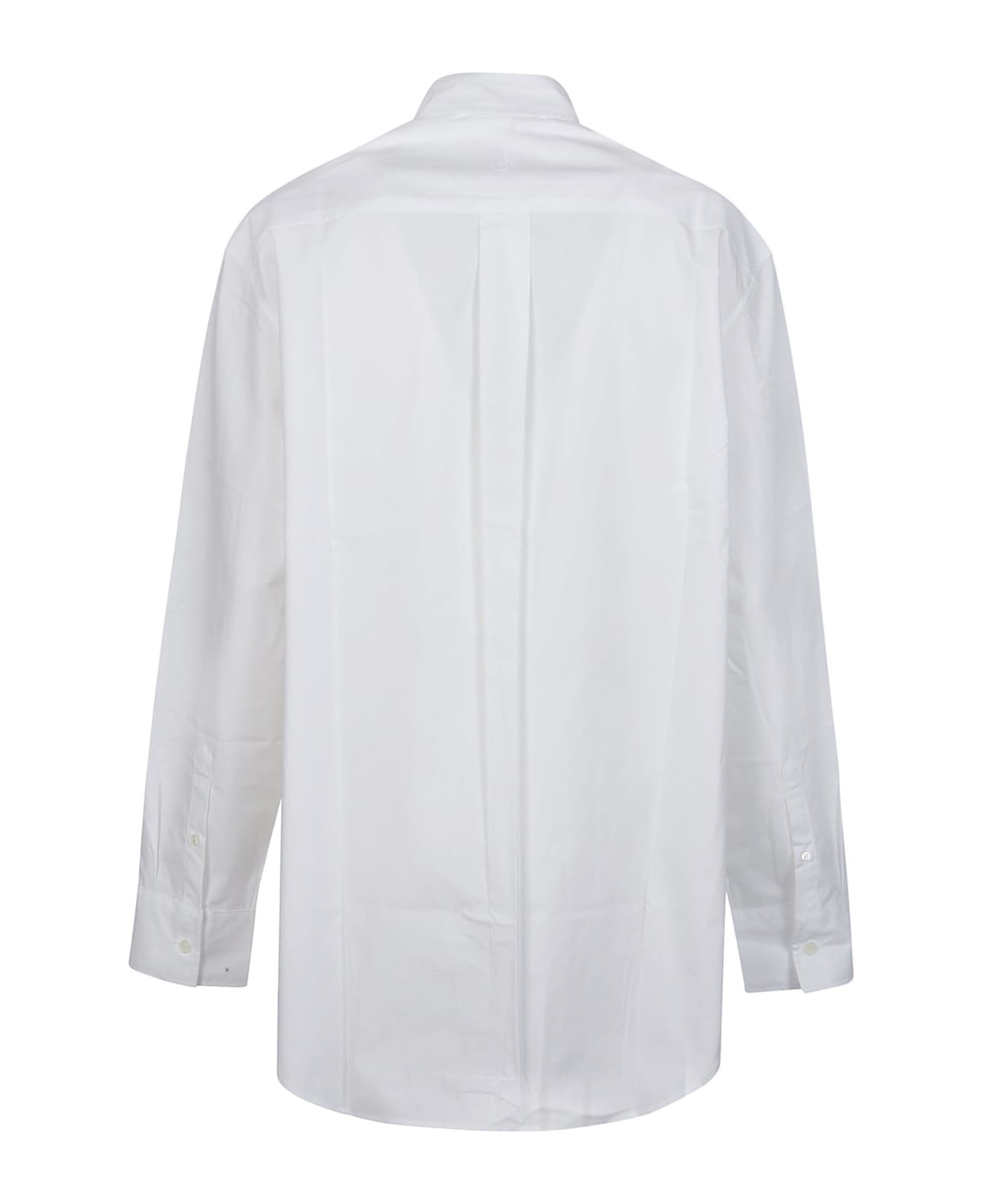 J.W. Anderson Peplum Drape Shirt - White シャツ