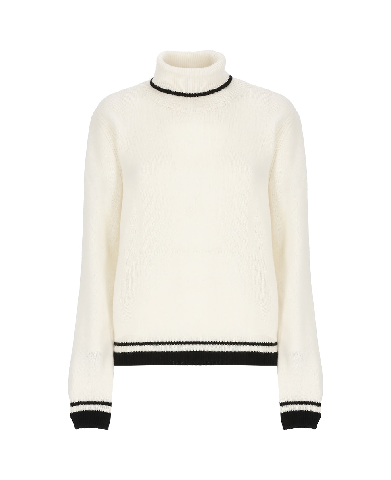 MSGM Wool Sweater - White