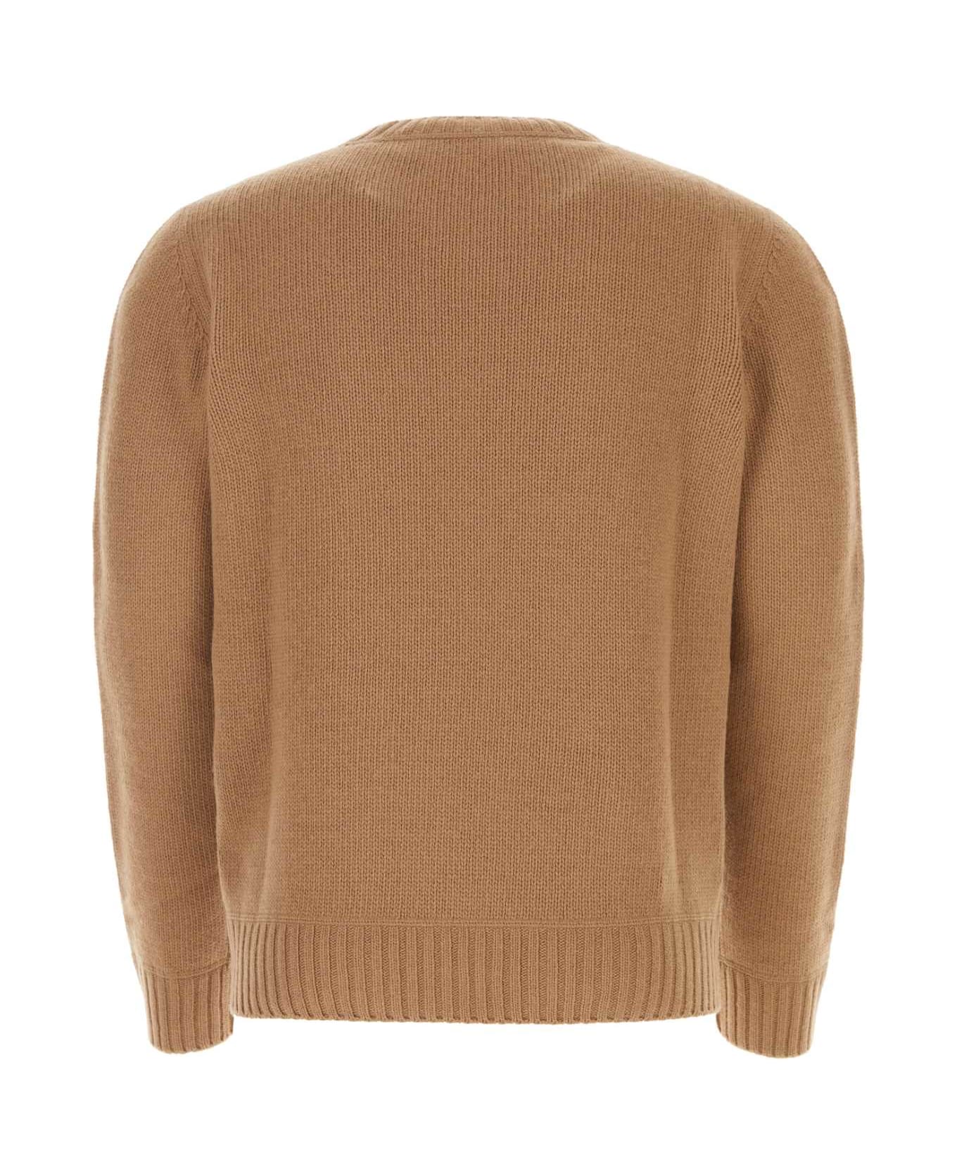 Prada Biscuit Wool Blend Sweater - F0040
