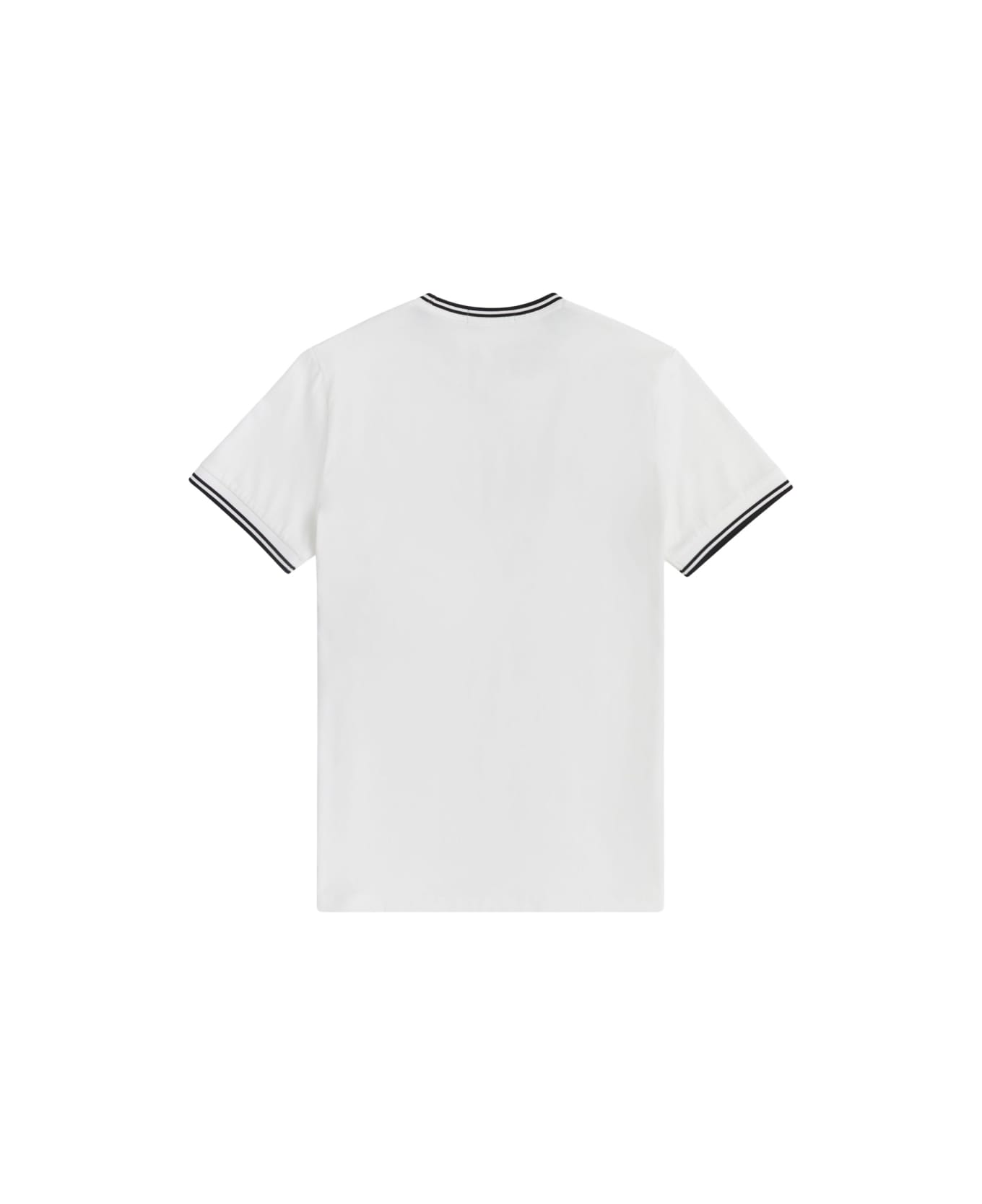 Fred Perry Cotton T-shirt - WHITE シャツ