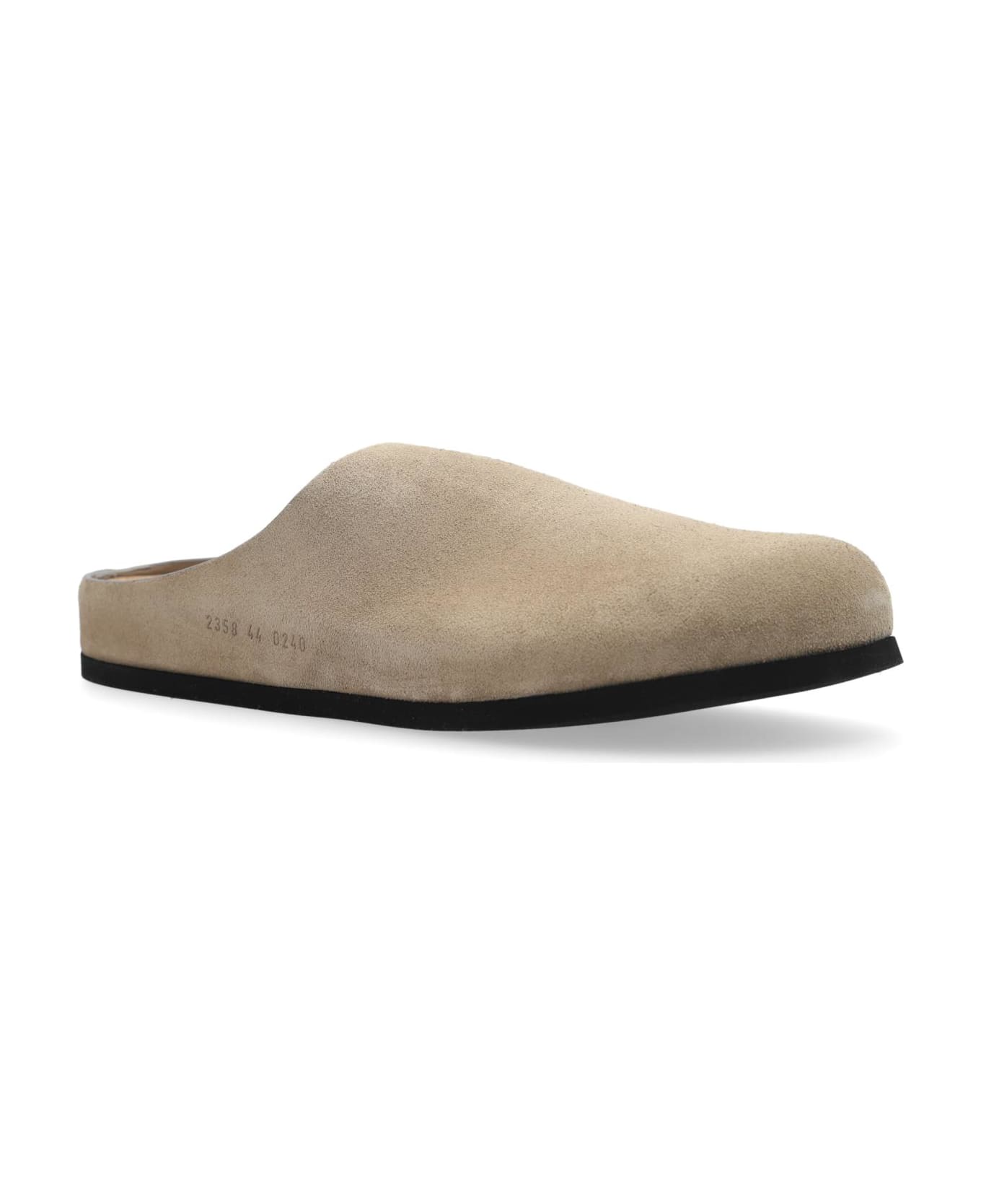Common Projects Leather Sandals Clog - NEUTRALS