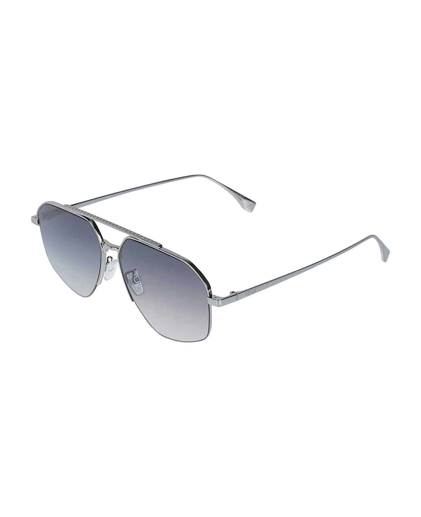 Fendi Eyewear Aviator Sunglasses - Nero