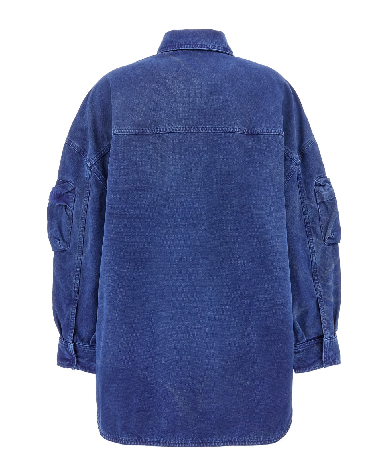The Attico 
fern
 Coat - Blue