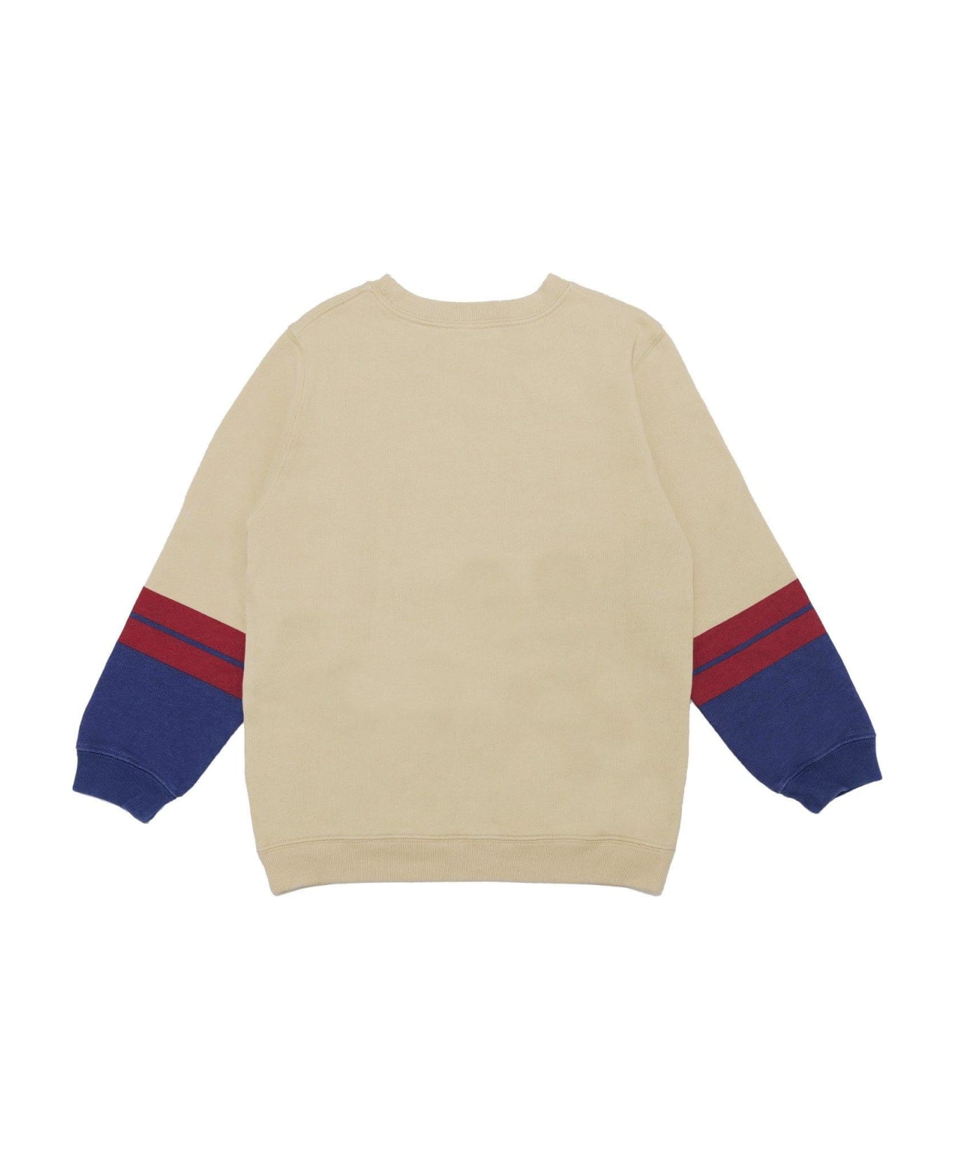 Gucci Logo Printed Crewneck Sweatshirt - Beige ニットウェア＆スウェットシャツ