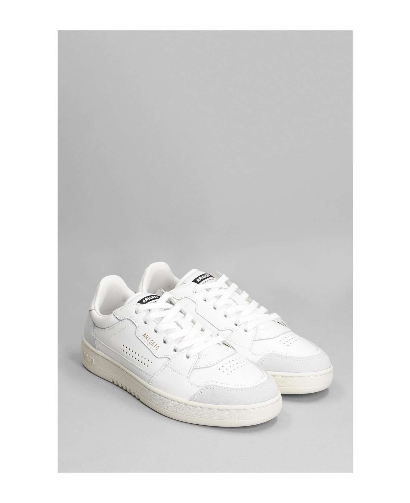 Axel Arigato Dice Lo Sneakers In White Leather - white