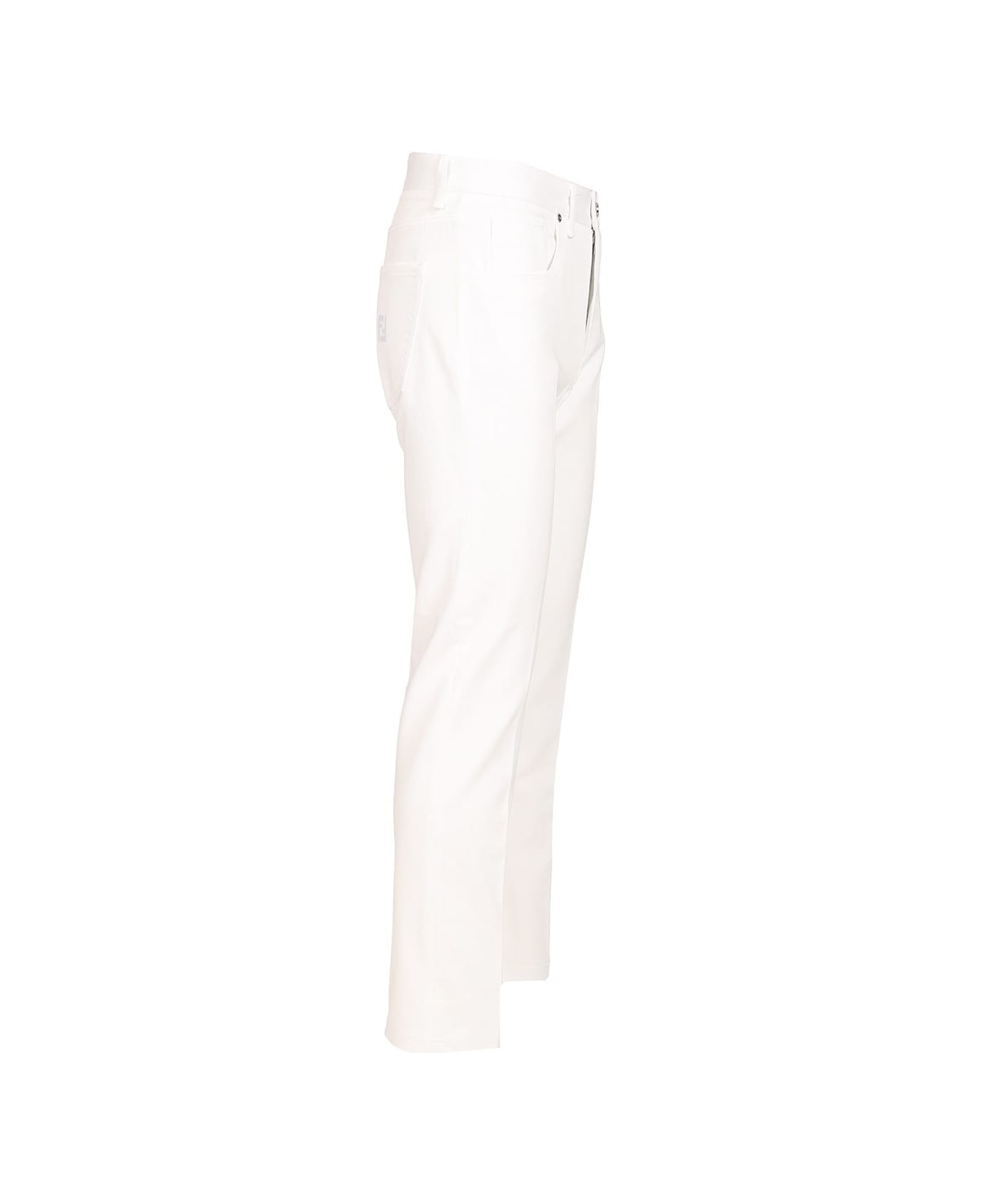 Fendi Selleria Jeans Trousers - White