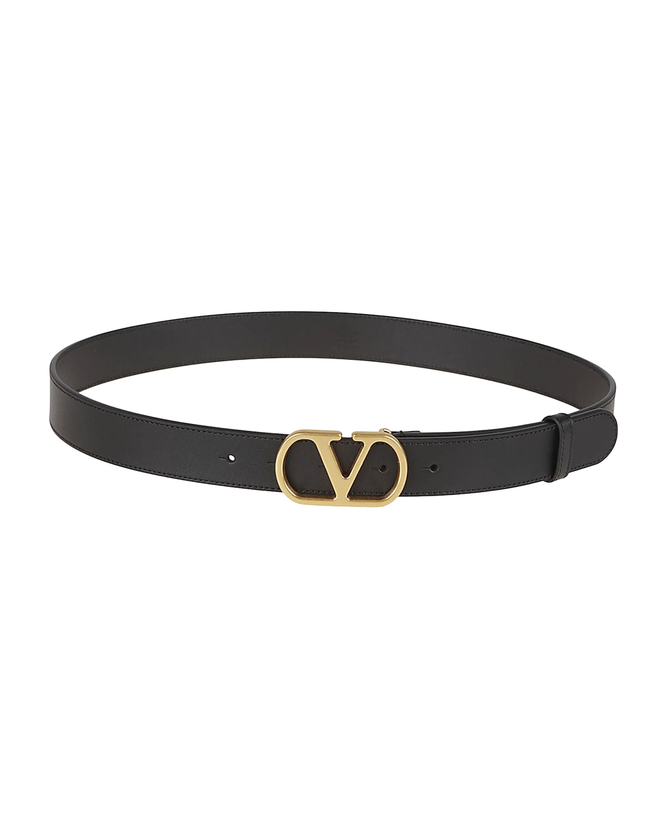 Valentino Garavani Belt H. 30 Vlogo Signature - Black