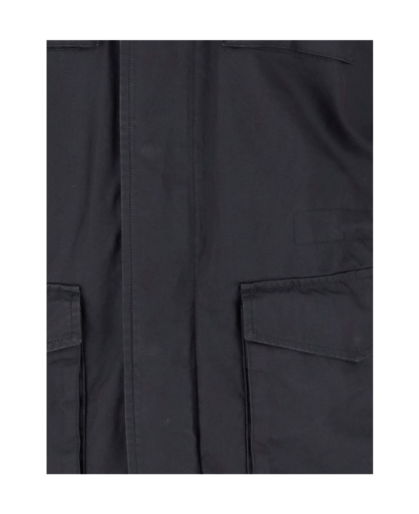 Herno Linen Jacket - Blue