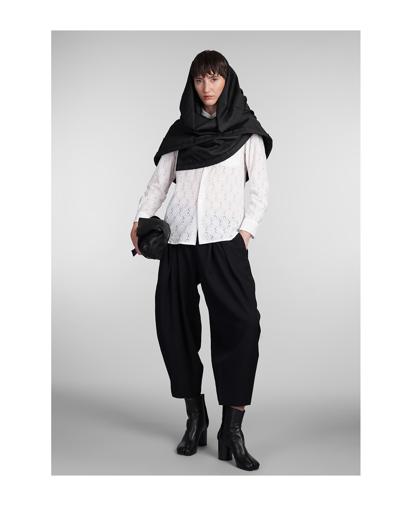 Comme des Garçons Shrug In Black Polyester - black