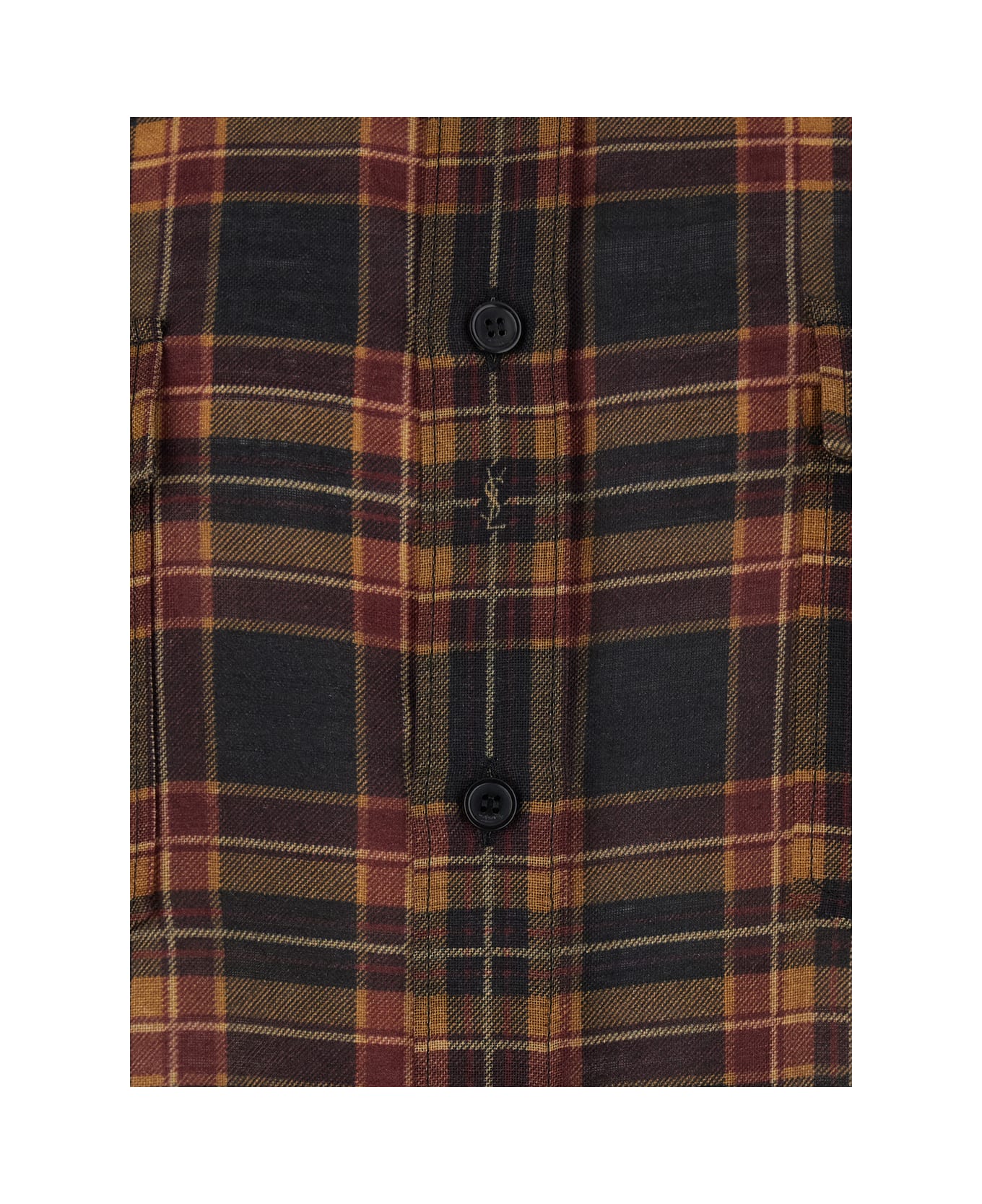 Saint Laurent Classic Fit Pockets - Brown