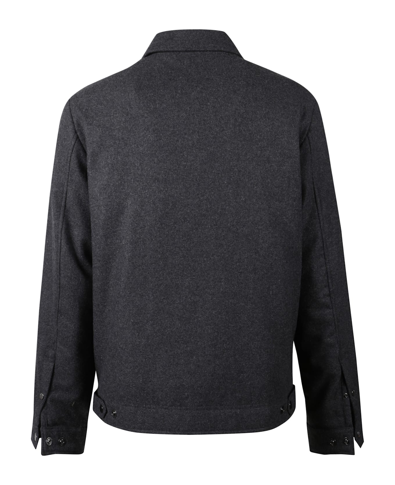 Woolrich Wool Overshirt - Grey