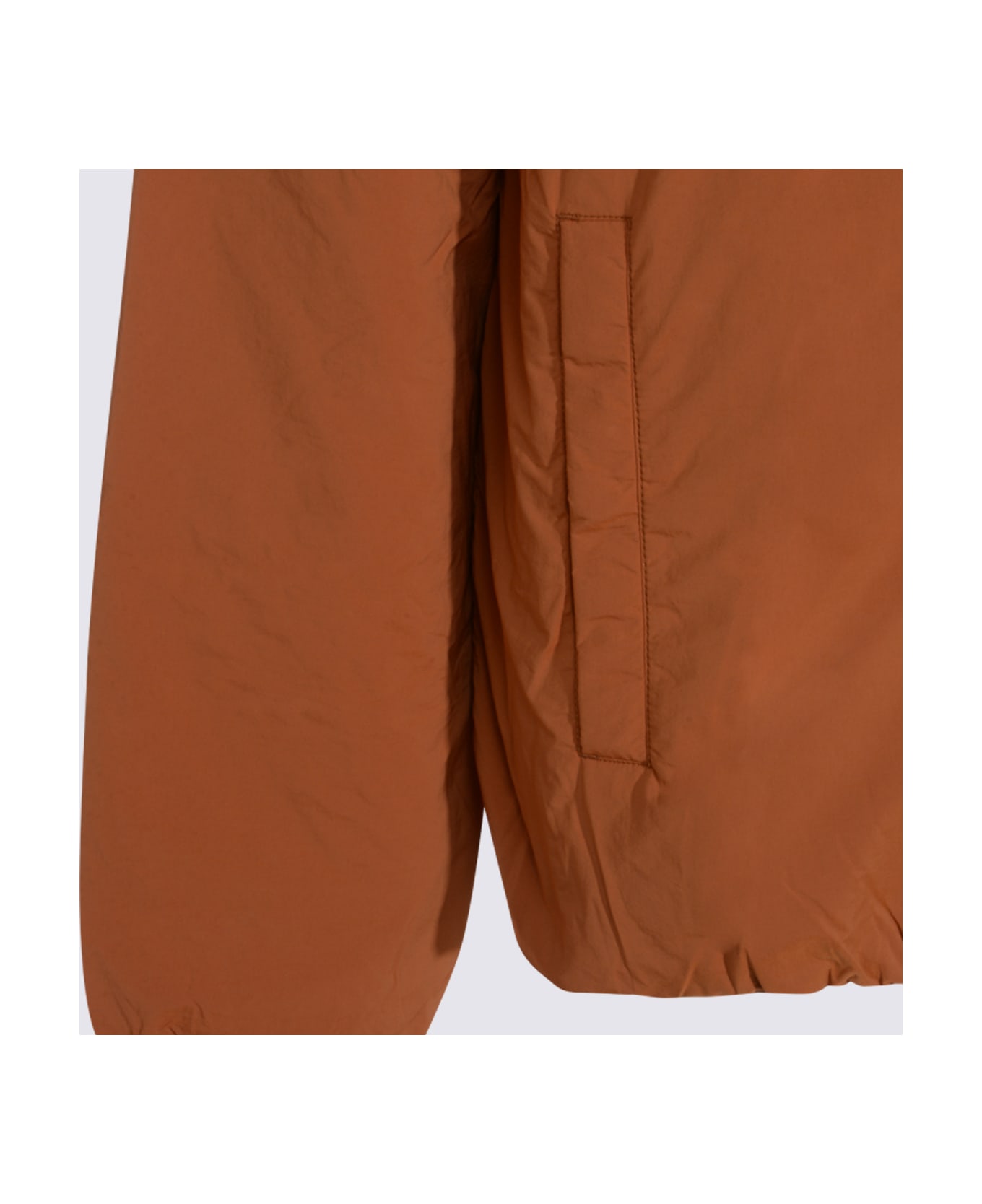 K-Way Orange Nylon Jack Plain Casual Jacket - ORANGE ADOBE ジャケット